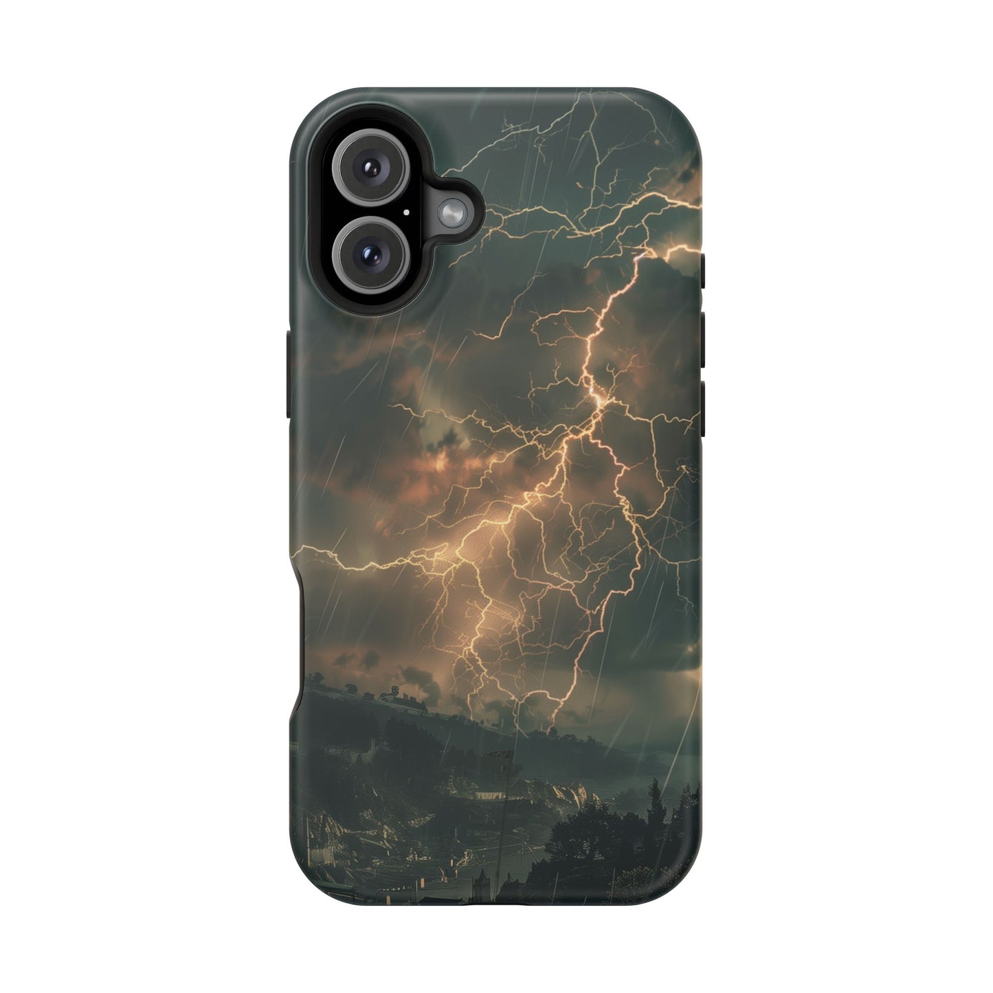 Storm Nature MagSafe® iPhone Tough Case Dual Layer Robust