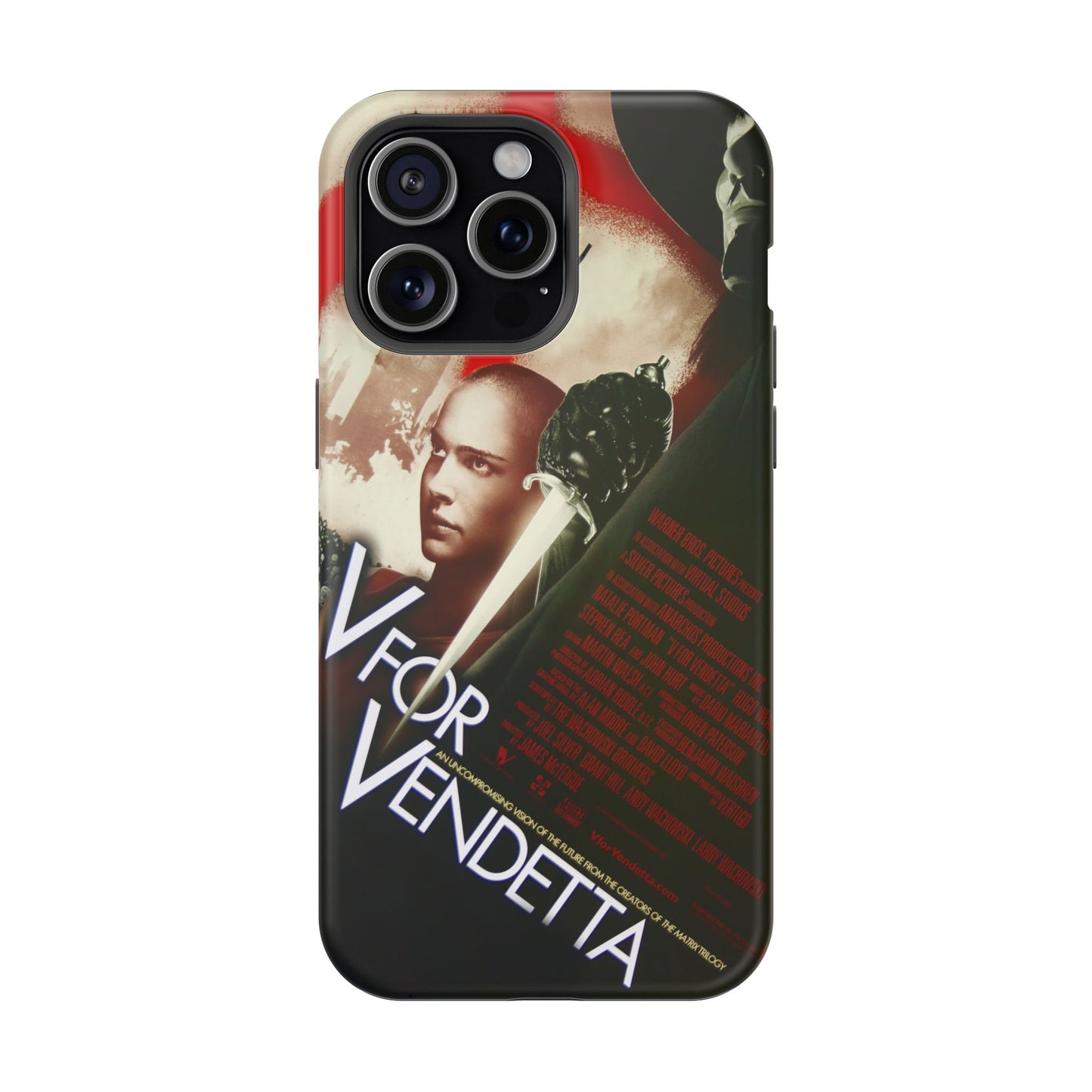 V for Vendetta MagSafe® iPhone Tough Case Dual Layer Robust