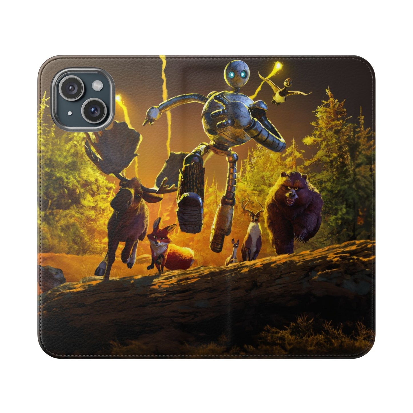 Wild Robot iPhone & Samsung Flip Case
