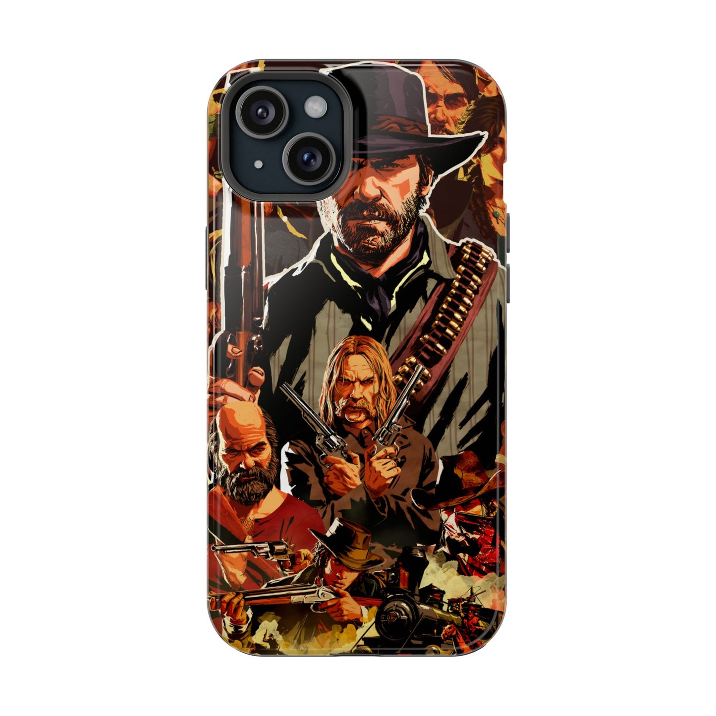 Red Dead Redemption MagSafe® iPhone Tough Case Dual Layer Robust