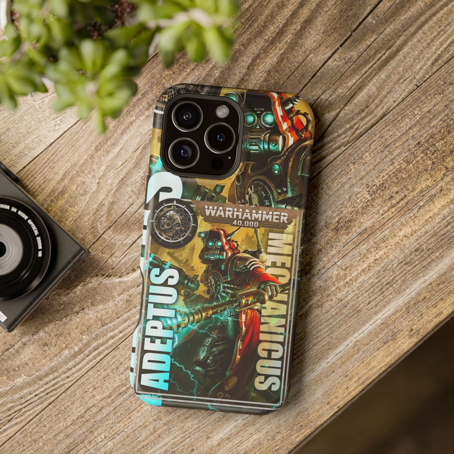Warhammer Adeptus Mechanicus MagSafe® iPhone Tough Case Dual Layer Robust