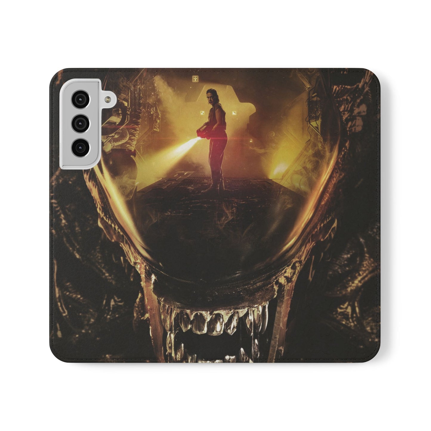 Alien iPhone & Samsung Flip Case | PhoneMags