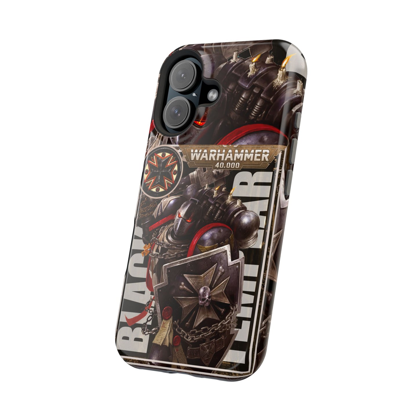 Warhammer Black Templars MagSafe® iPhone Tough Case Dual Layer Robust