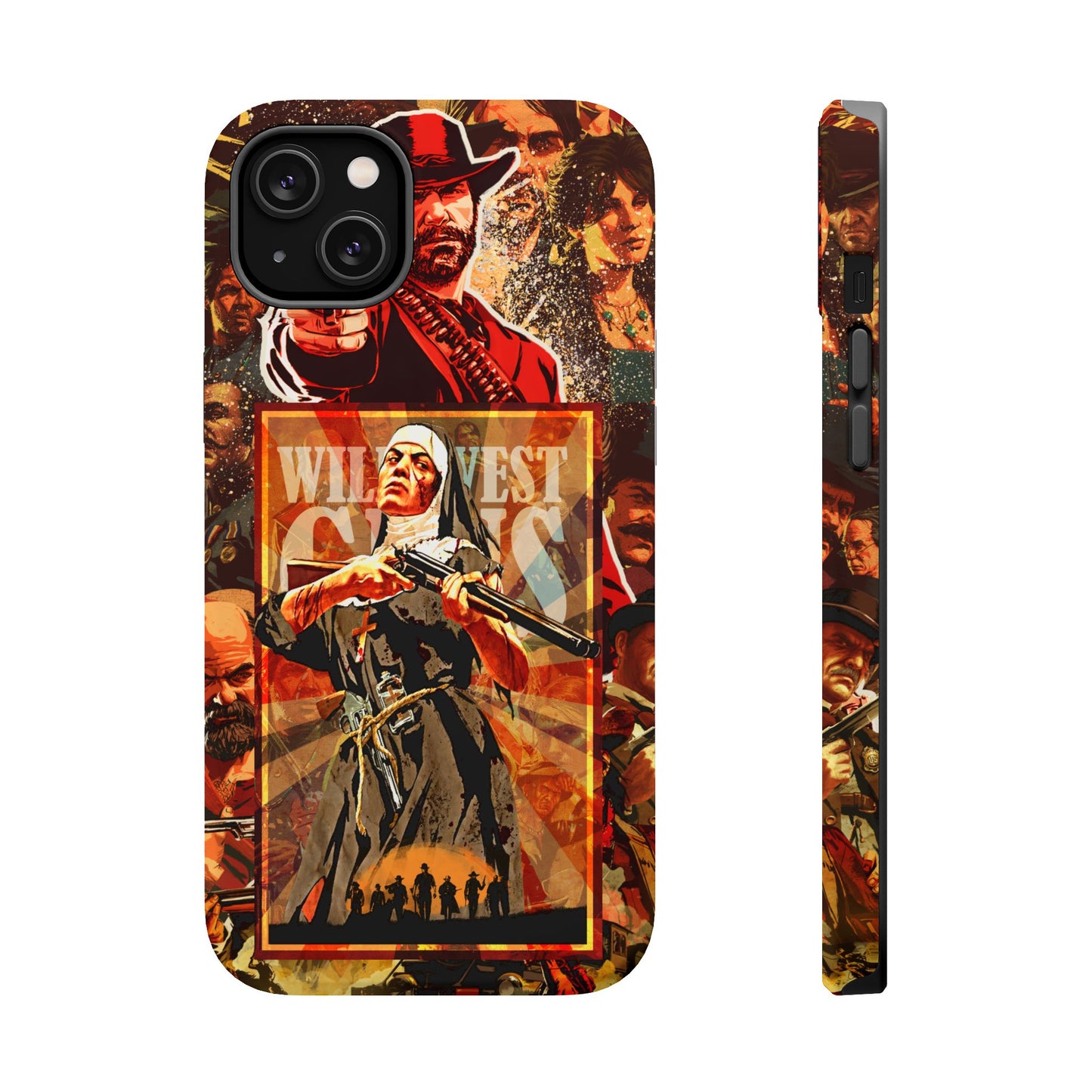 Red Dead Redemption MagSafe® iPhone Tough Case Dual Layer Robust