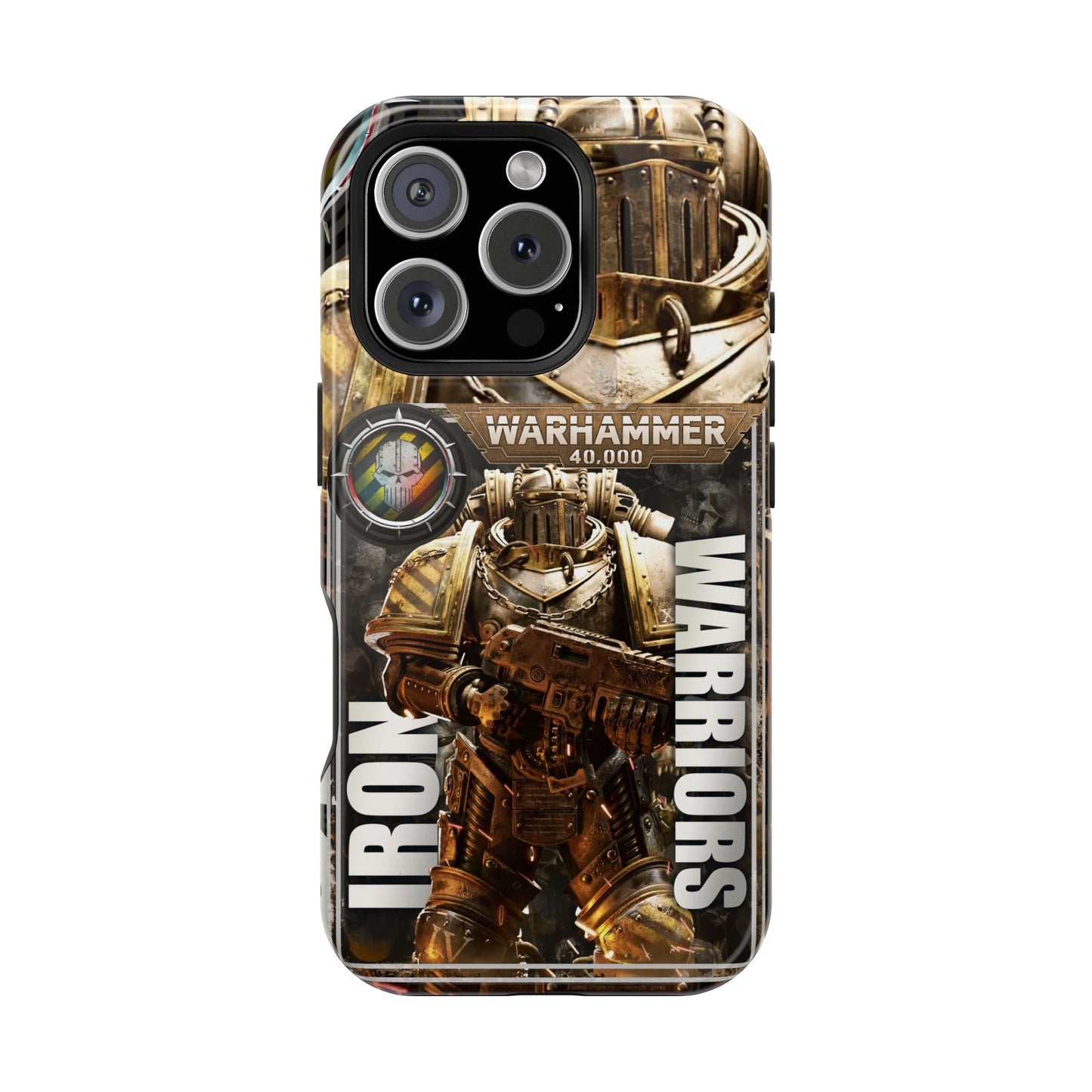 Warhammer Iron Warriors MagSafe® iPhone Tough Case Dual Layer Robust