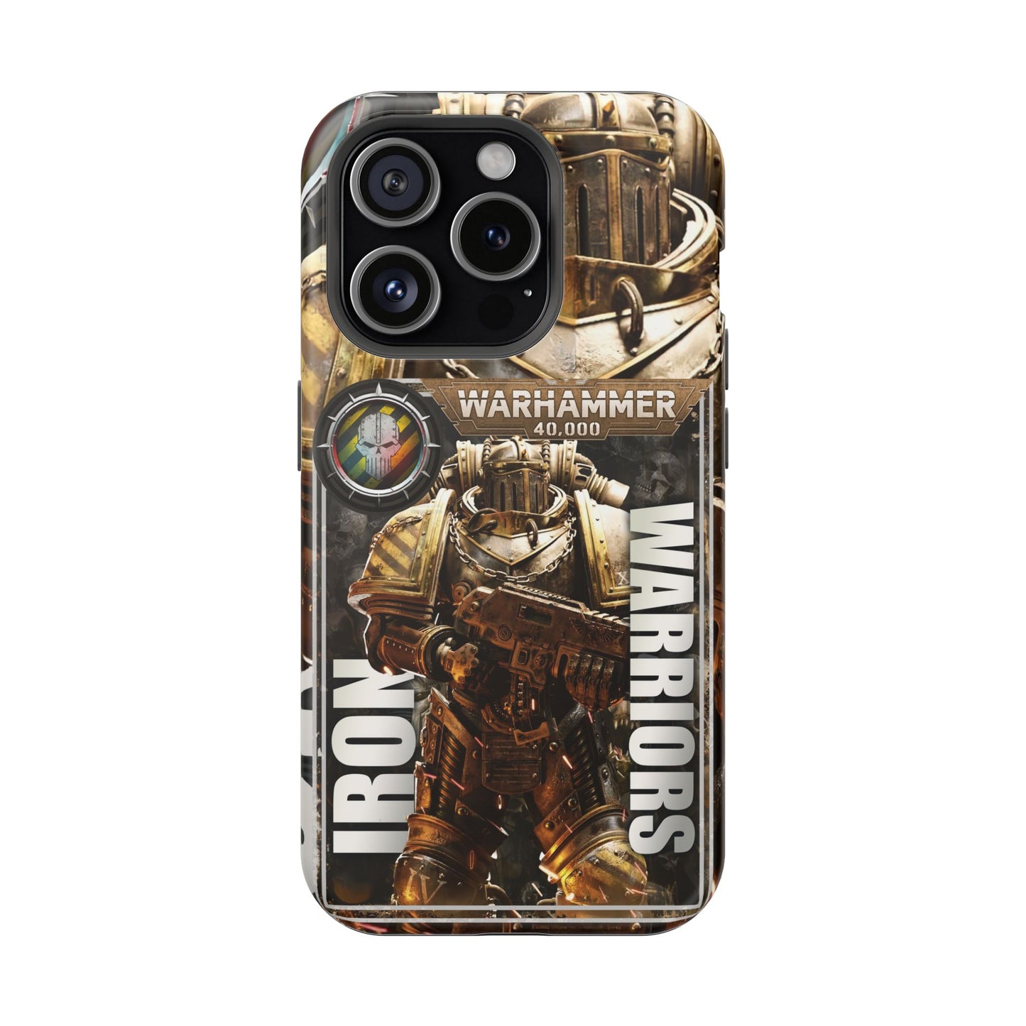 Warhammer Iron Warriors MagSafe® iPhone Tough Case Dual Layer Robust