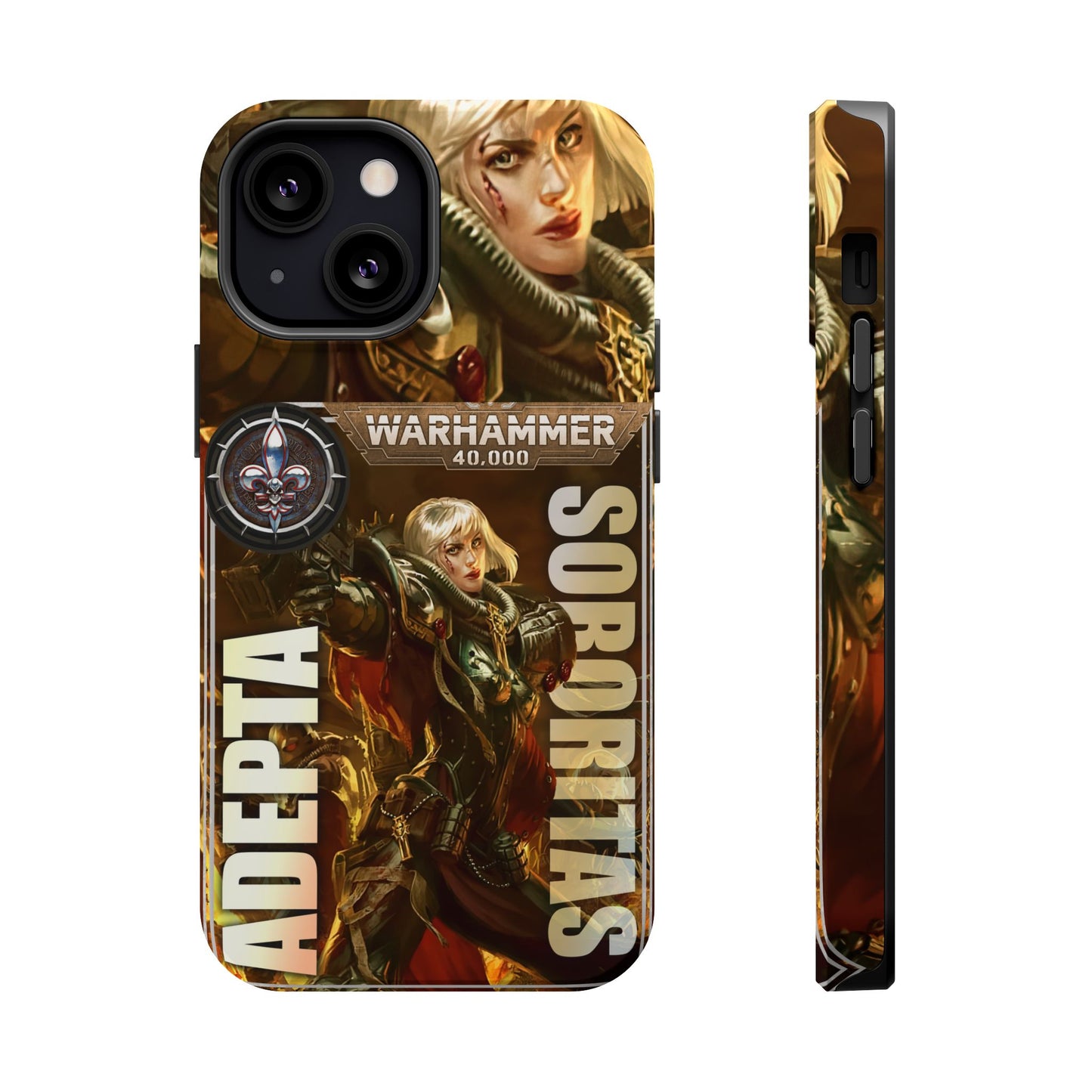 Warhammer Adepta Sororitas MagSafe® iPhone Tough Case Dual Layer Robust
