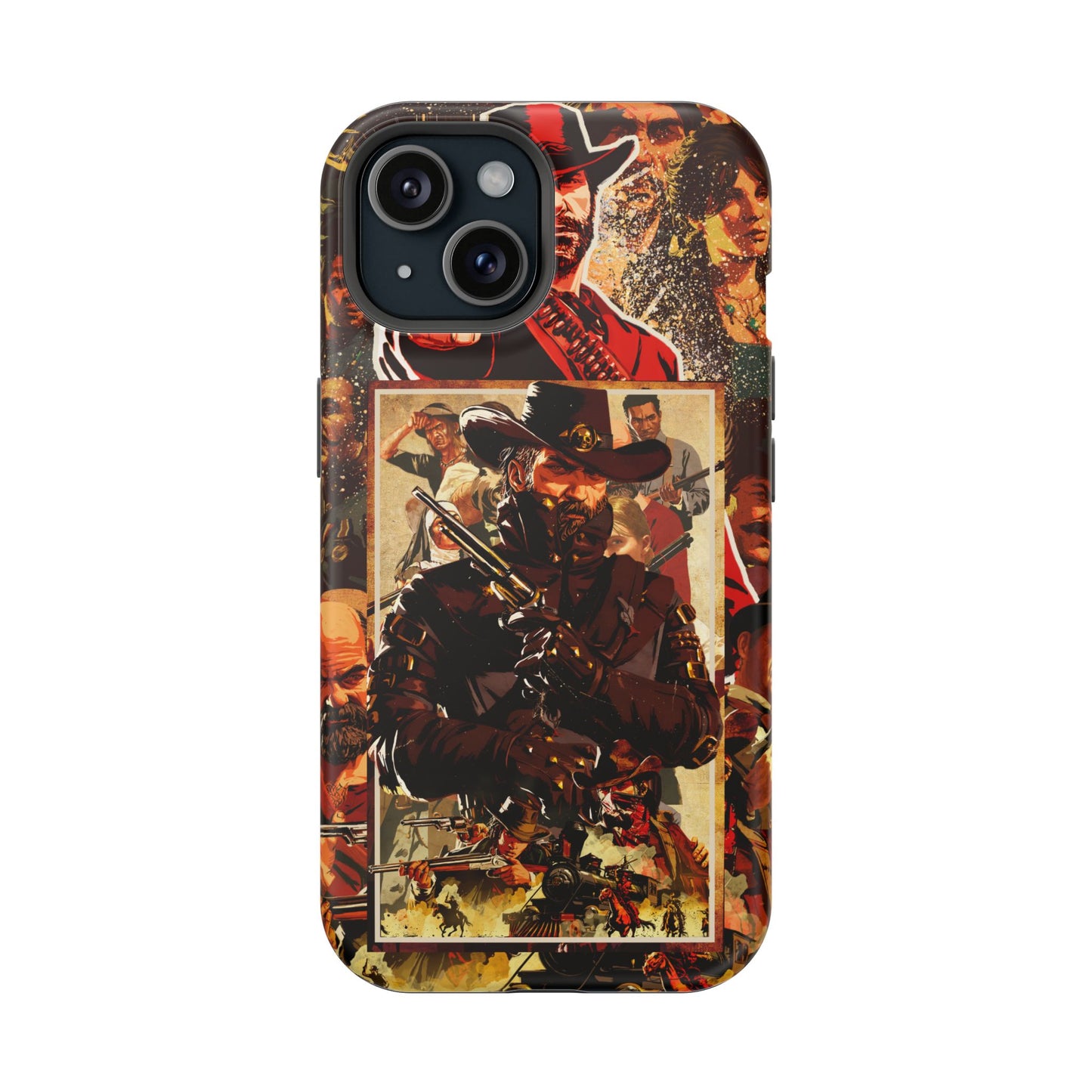 Red Dead Redemption MagSafe® iPhone Tough Case Dual Layer Robust