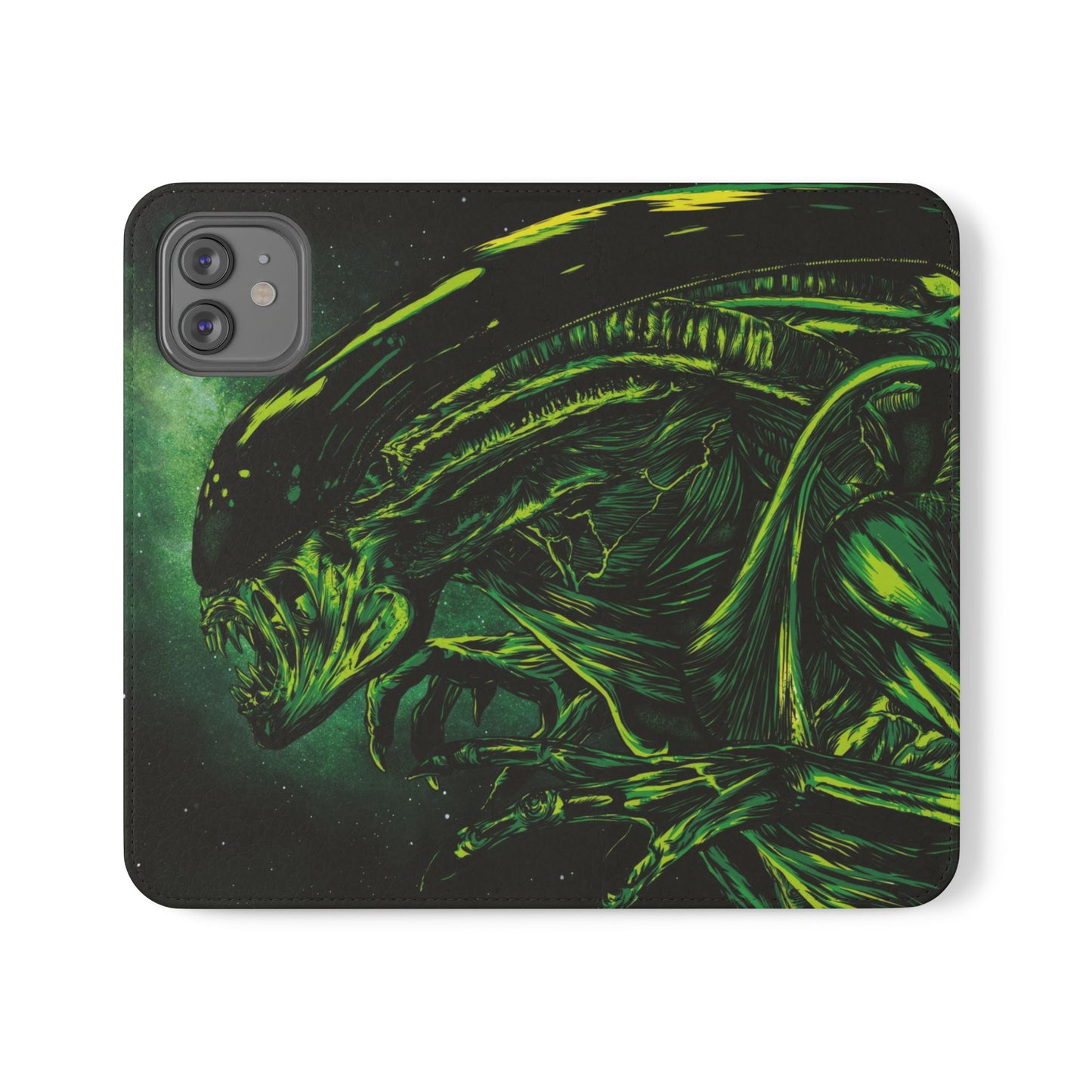Alien Flip Case for iPhone & Samsung | PhoneMags
