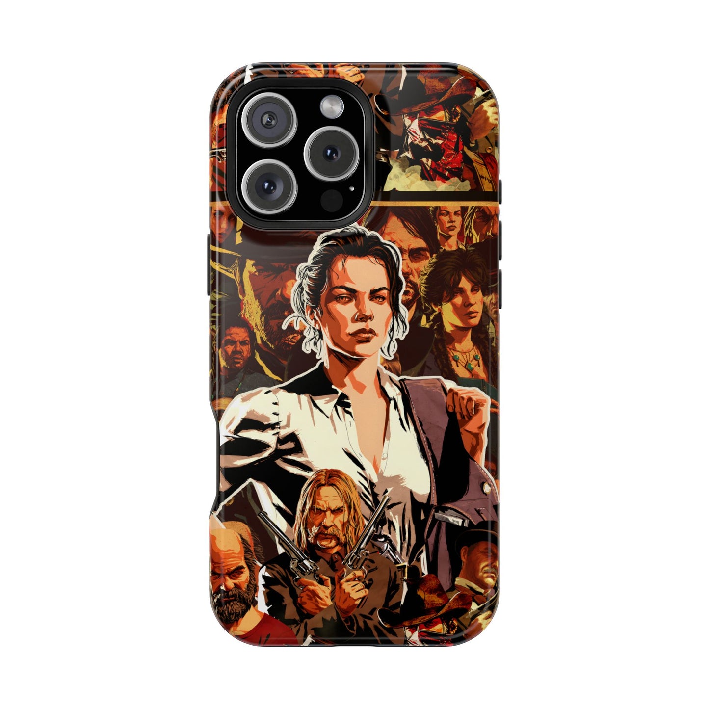 Red Dead Redemption MagSafe® iPhone Tough Case Dual Layer Robust