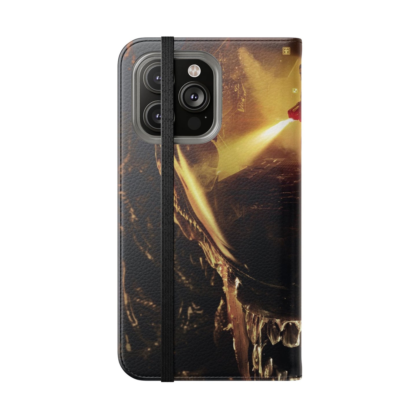 Alien iPhone & Samsung Flip Case