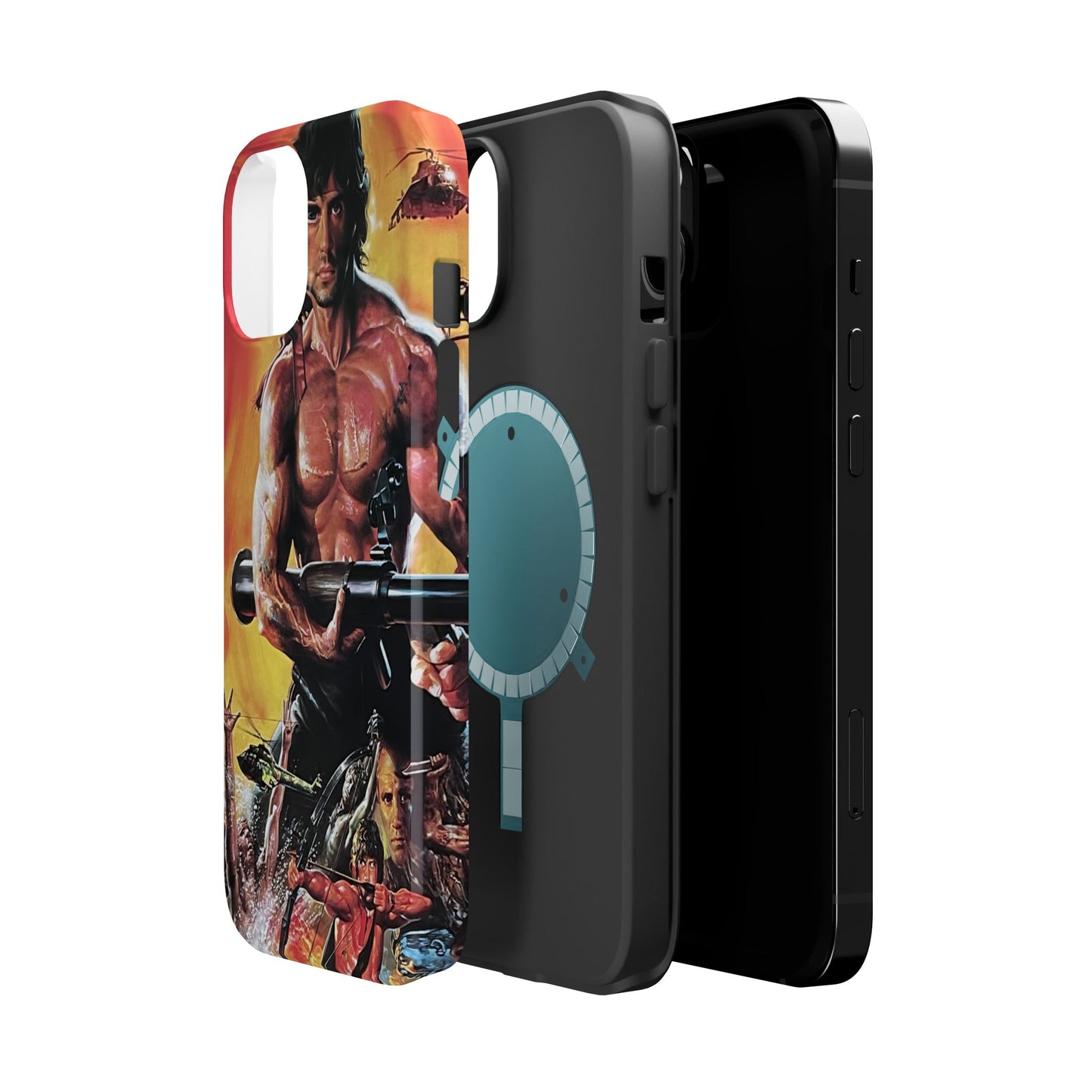 Rambo MagSafe® iPhone Tough Case Dual Layer Robust