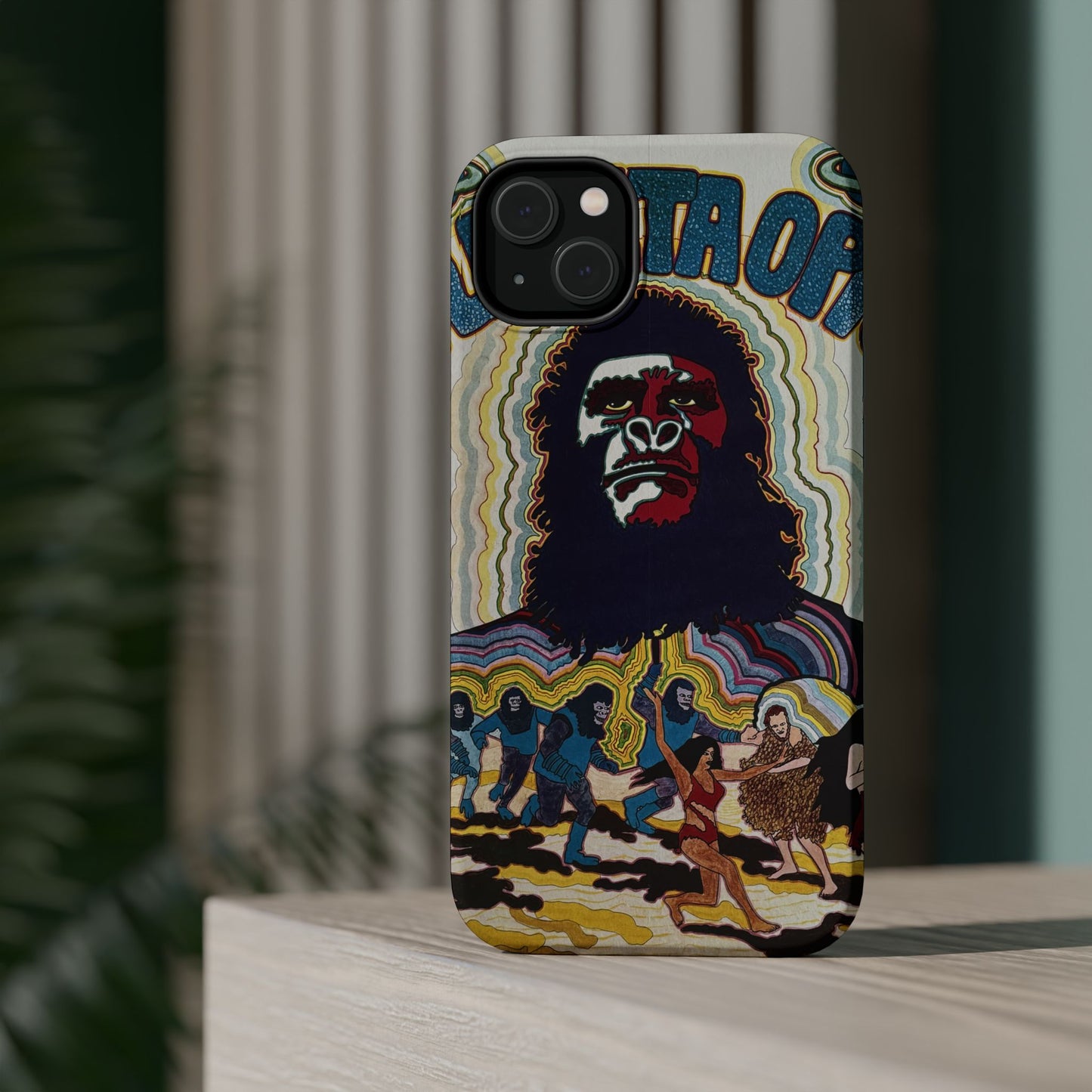 Planet of the Apes MagSafe® iPhone Tough Case Dual Layer Robust