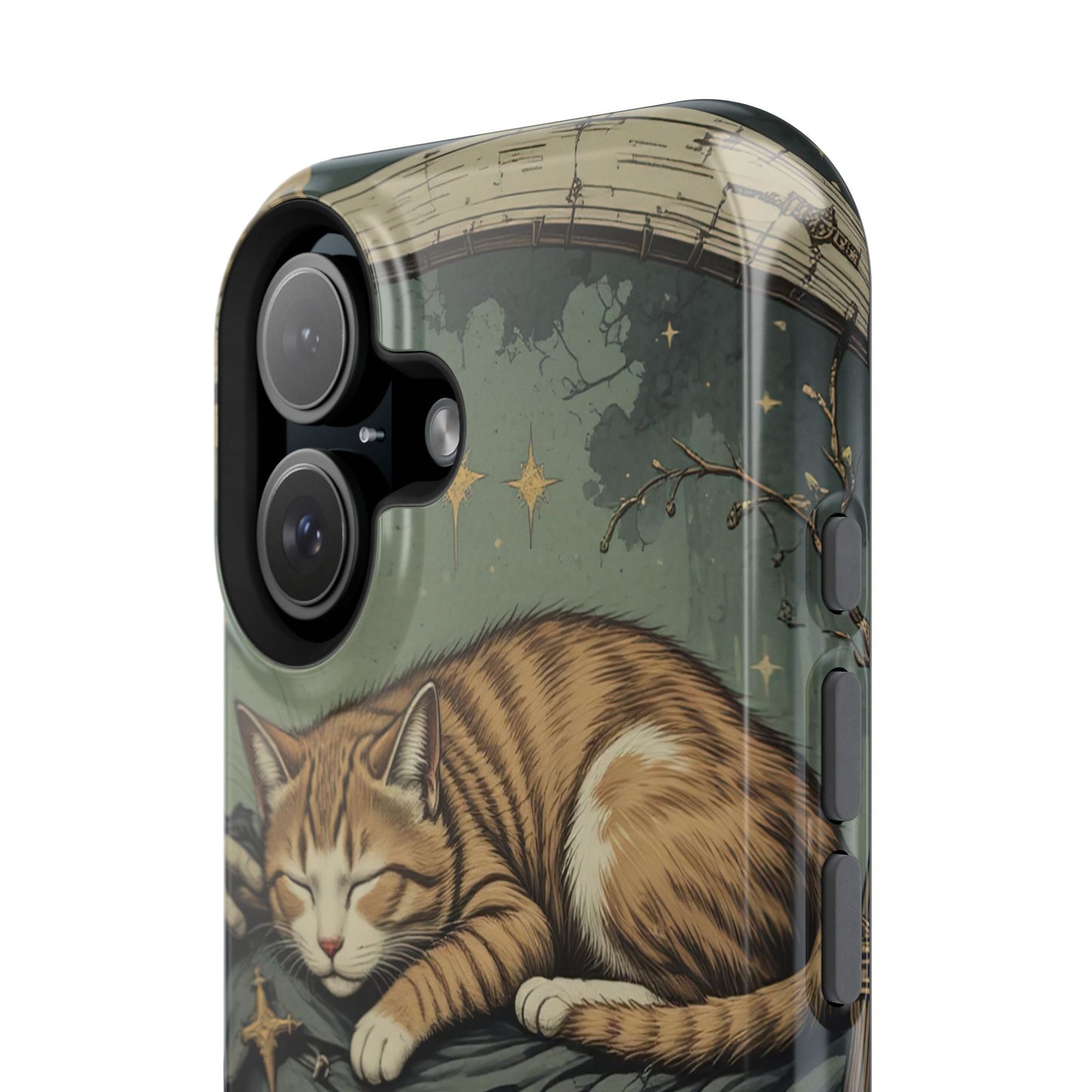 Cat of Death MagSafe® iPhone Tough Case Dual Layer Robust