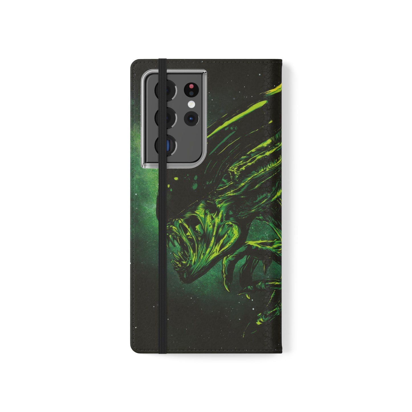 Alien iPhone & Samsung Flip Case