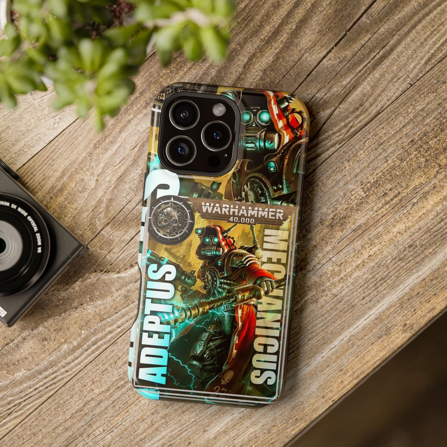 Warhammer Adeptus Mechanicus MagSafe® iPhone Tough Case Dual Layer Robust