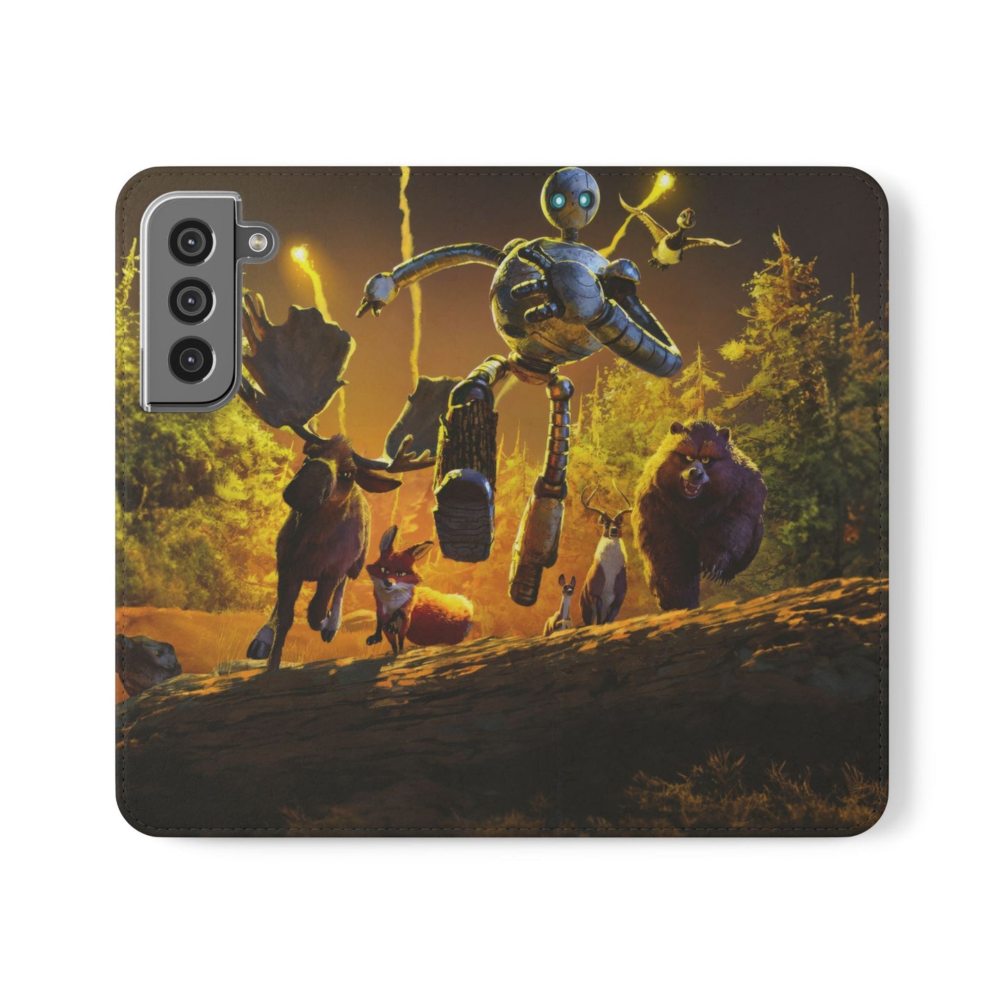 Wild Robot Flip Case for iPhone & Samsung | PhoneMags