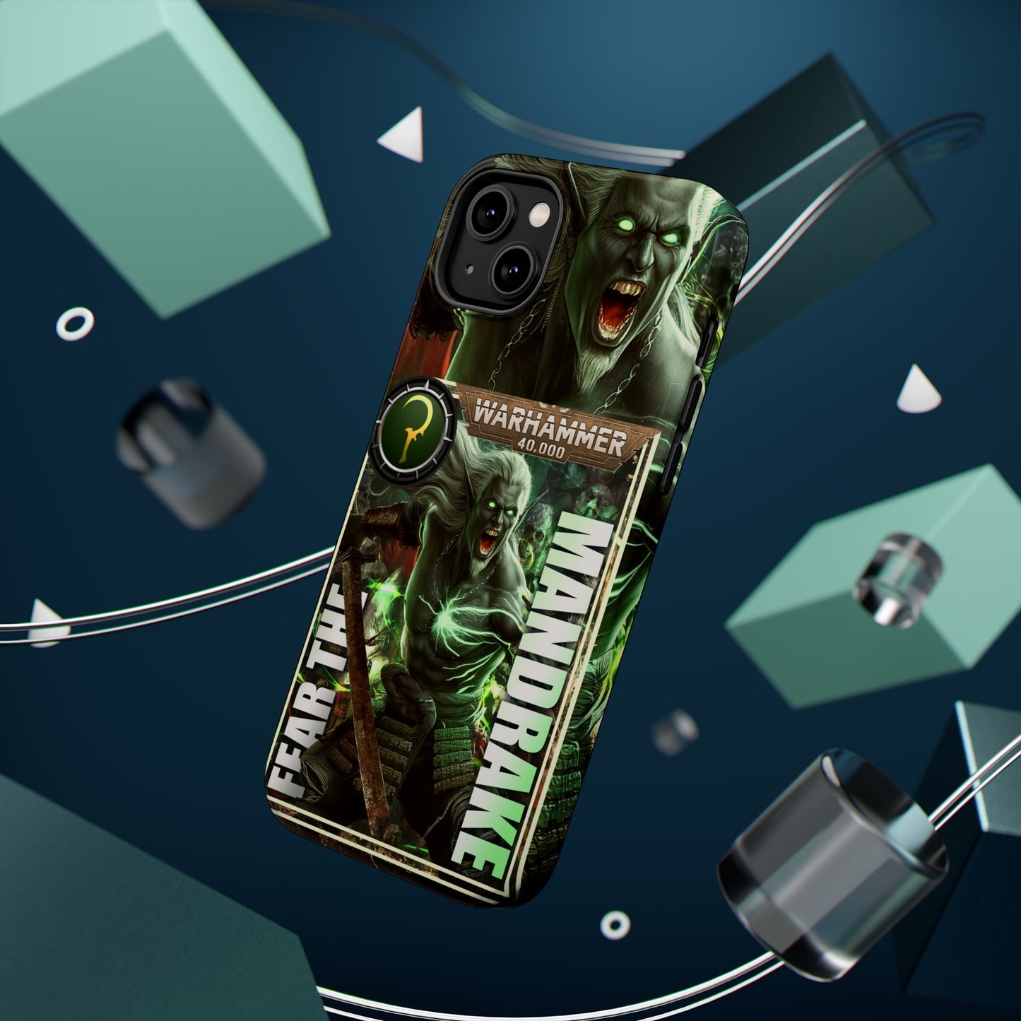 Warhamer Mandrake MagSafe® iPhone Tough Case Dual Layer Robust