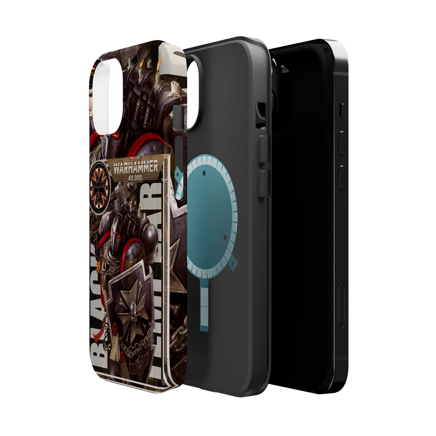 Warhammer Black Templars MagSafe® iPhone Tough Case Dual Layer Robust