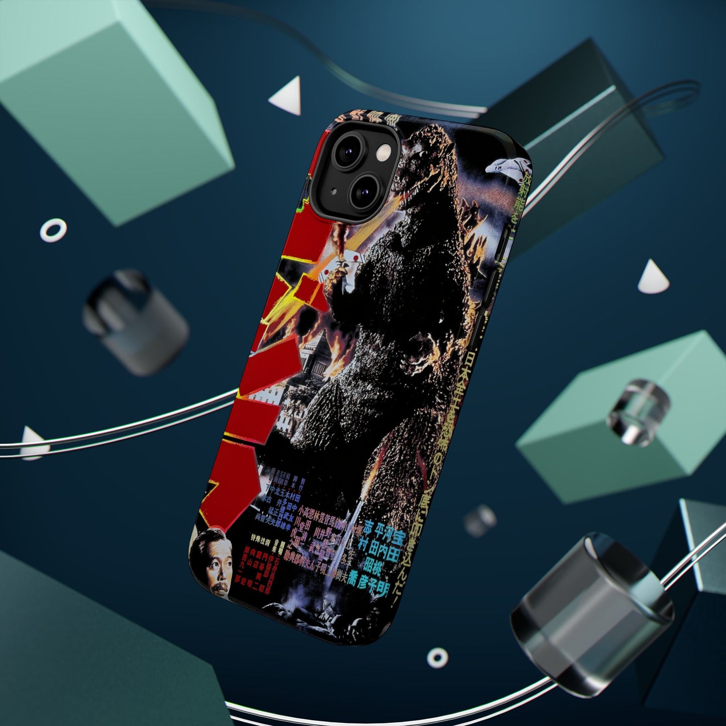 Godzilla MagSafe® iPhone Tough Case Dual Layer Robust