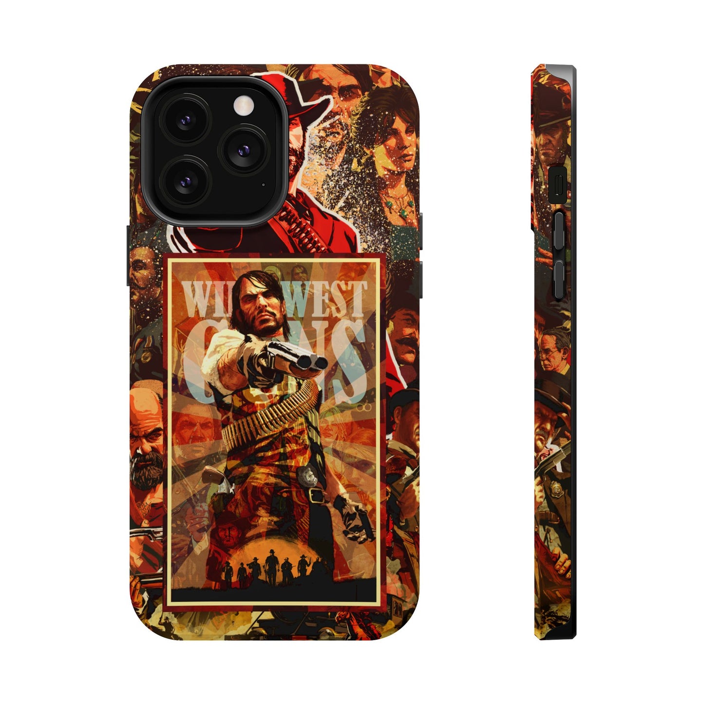 Red Dead Redemption MagSafe® iPhone Tough Case Dual Layer Robust