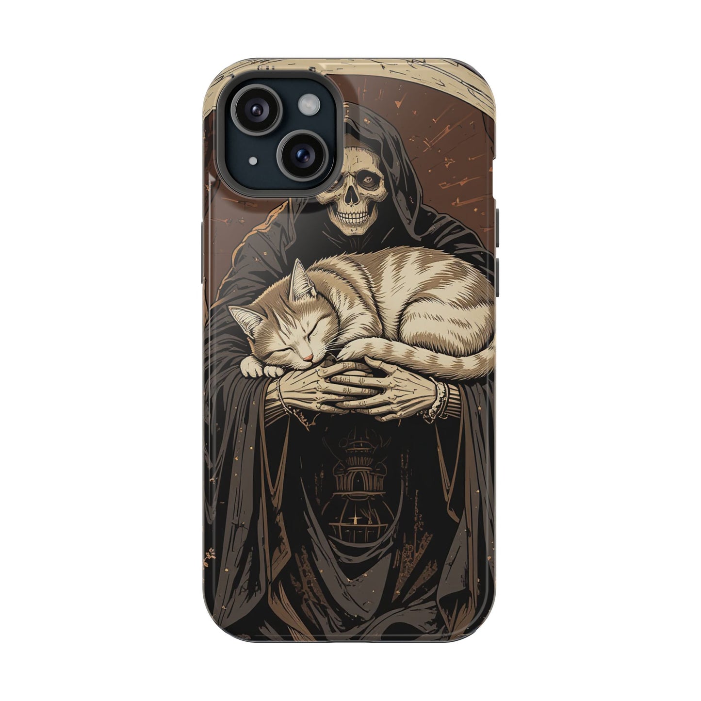 Cat of Death MagSafe® iPhone Tough Case Dual Layer Robust