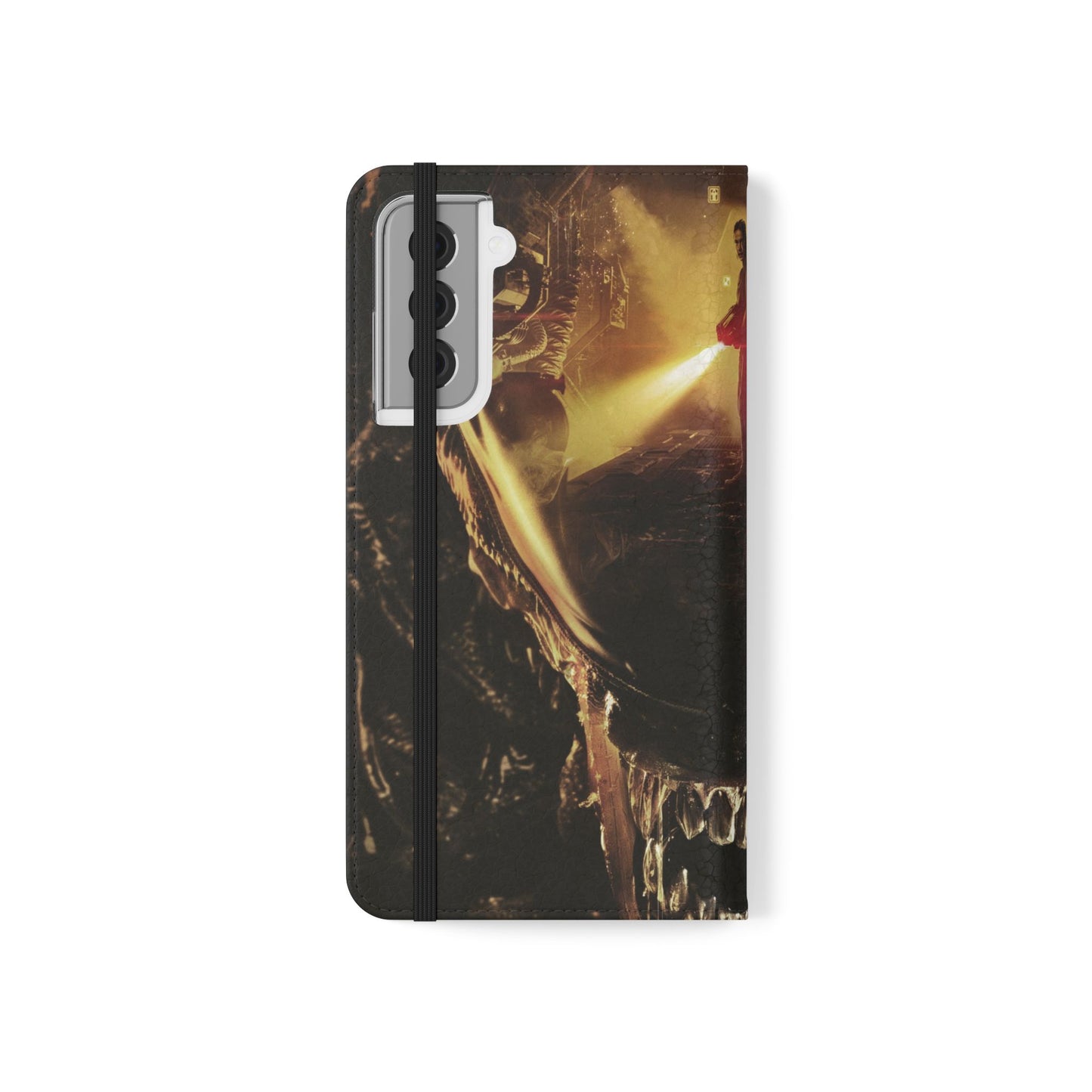 Alien iPhone & Samsung Flip Case