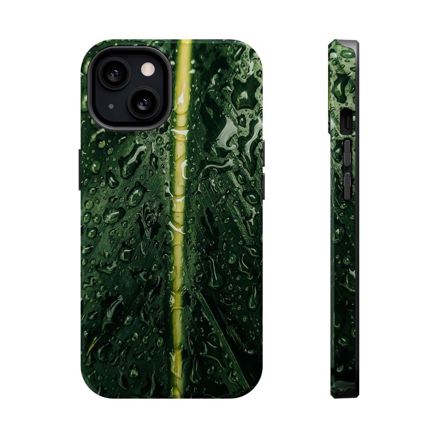 Leaf Marbles Nature MagSafe® iPhone Tough Case Dual Layer Robust