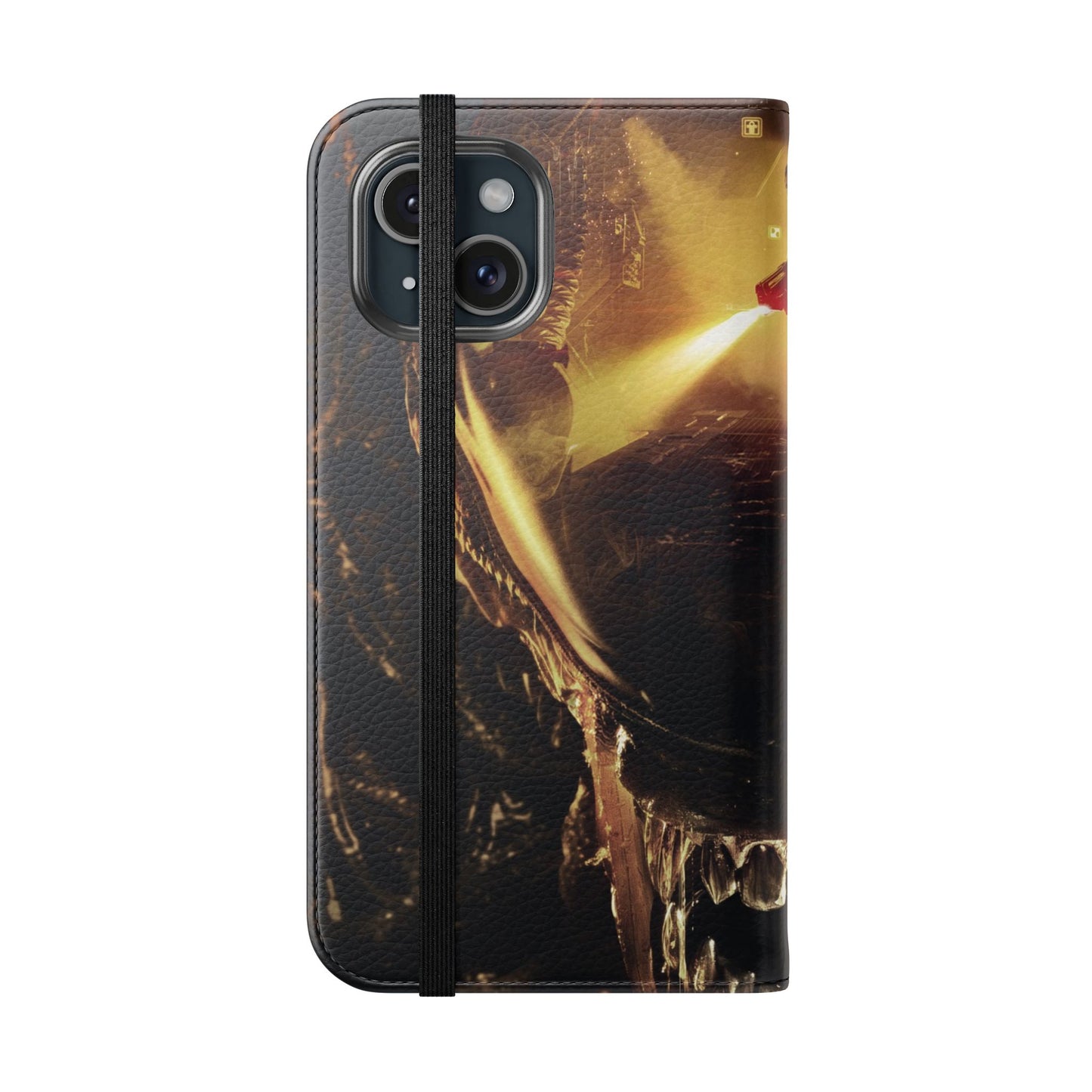 Alien iPhone & Samsung Flip Case