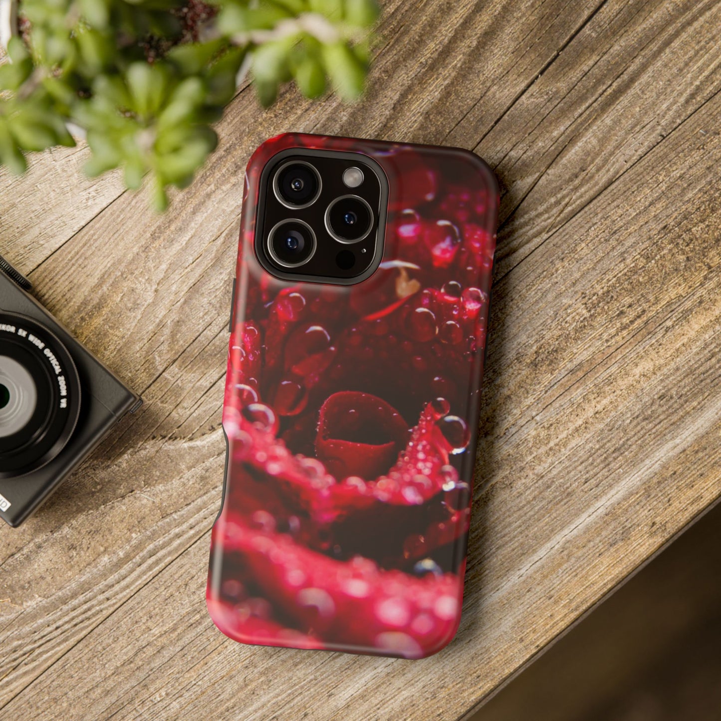 Rose Flower Nature MagSafe® iPhone Tough Case Dual Layer Robust