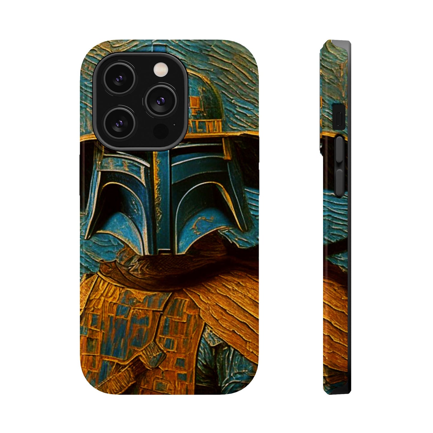 Mandalorian Art MagSafe® iPhone Tough Case Dual Layer Robust
