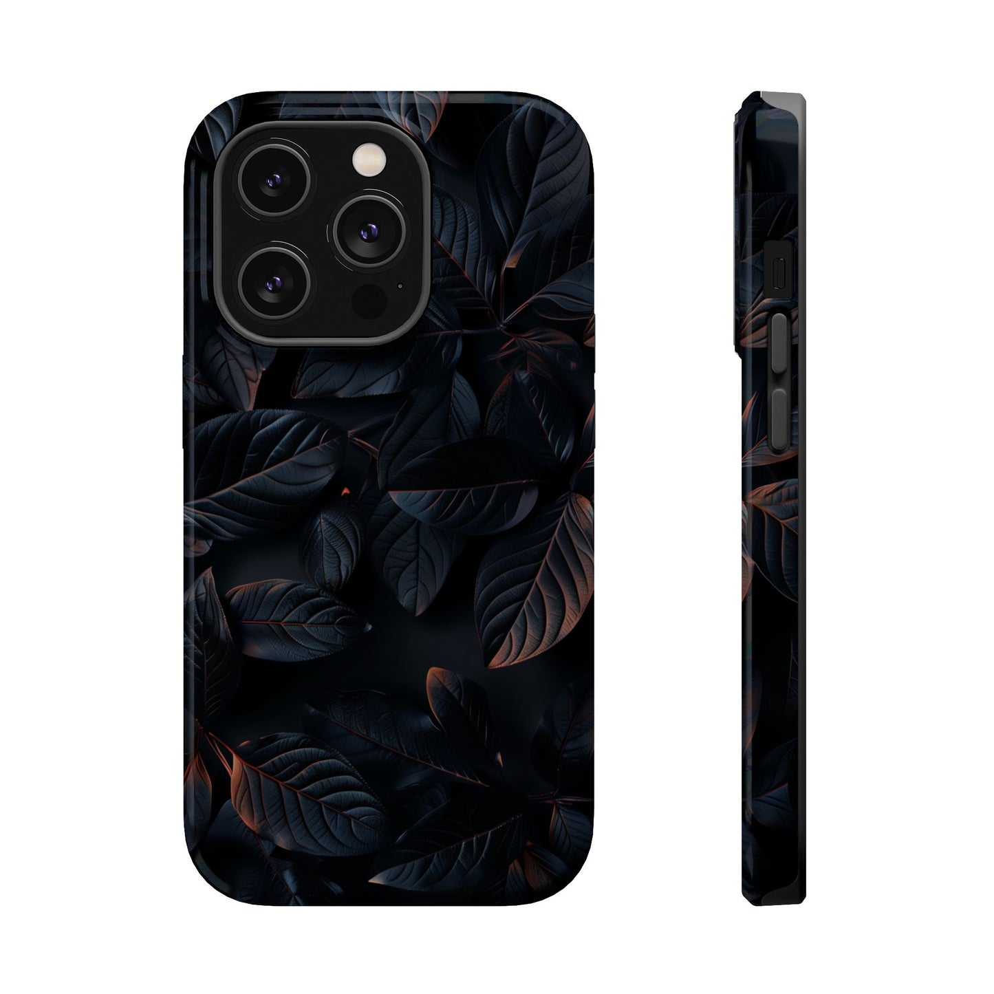 Black Nature MagSafe® iPhone Tough Case Dual Layer Robust