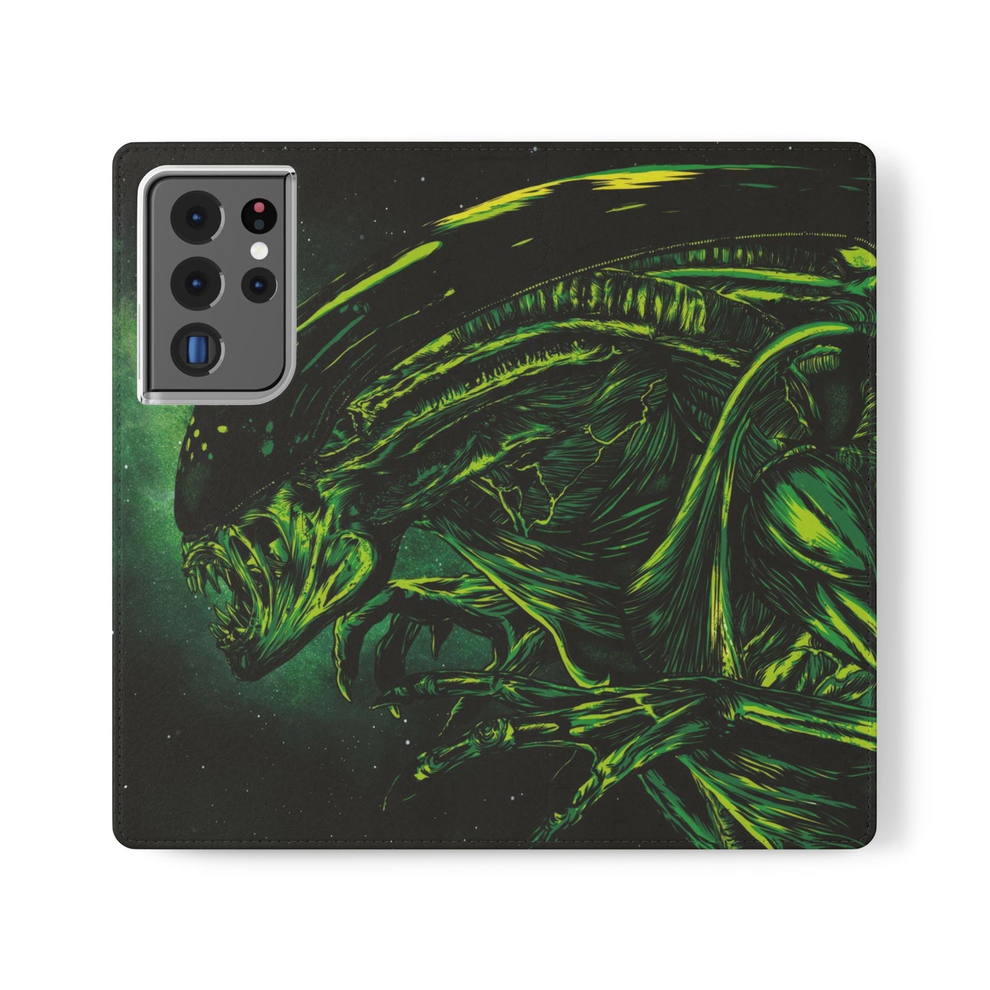 Alien Flip Case for iPhone & Samsung | PhoneMags