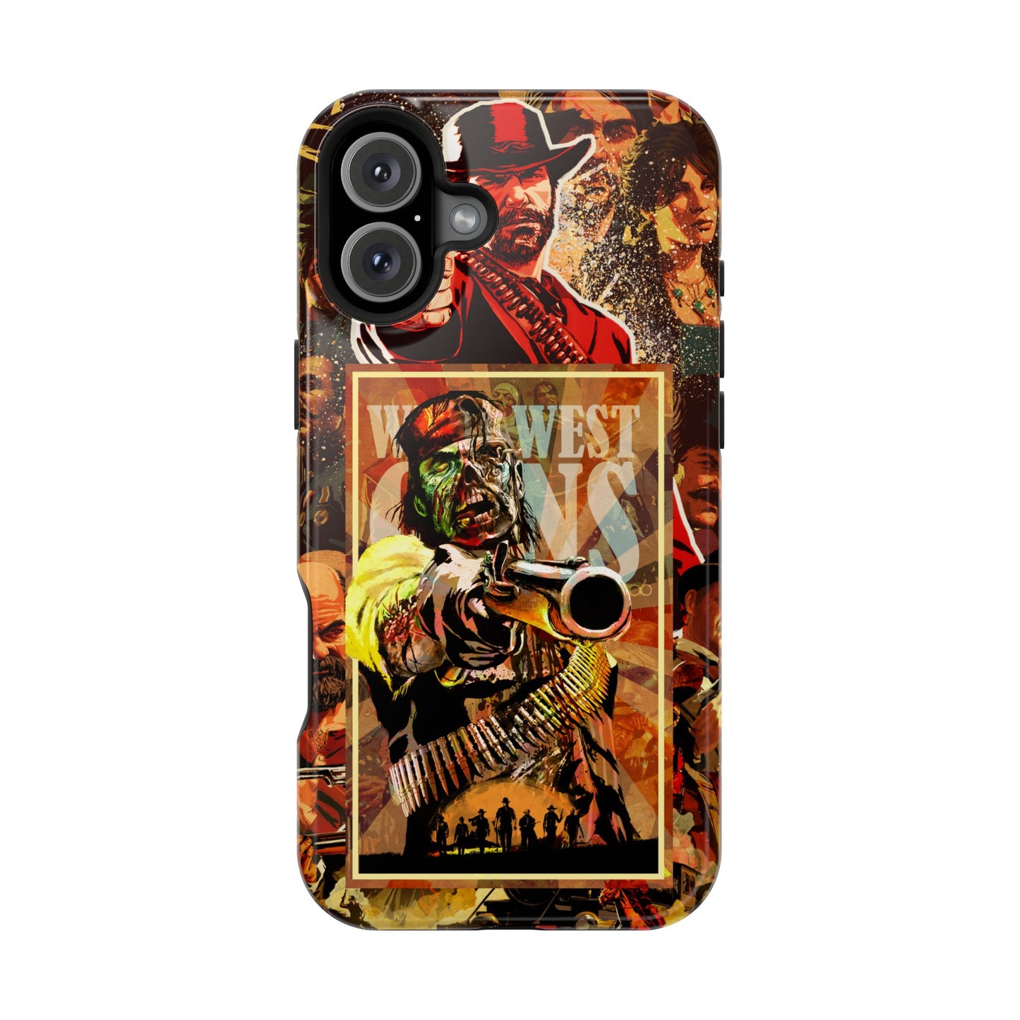 Red Dead Redemption MagSafe® iPhone Tough Case Dual Layer Robust