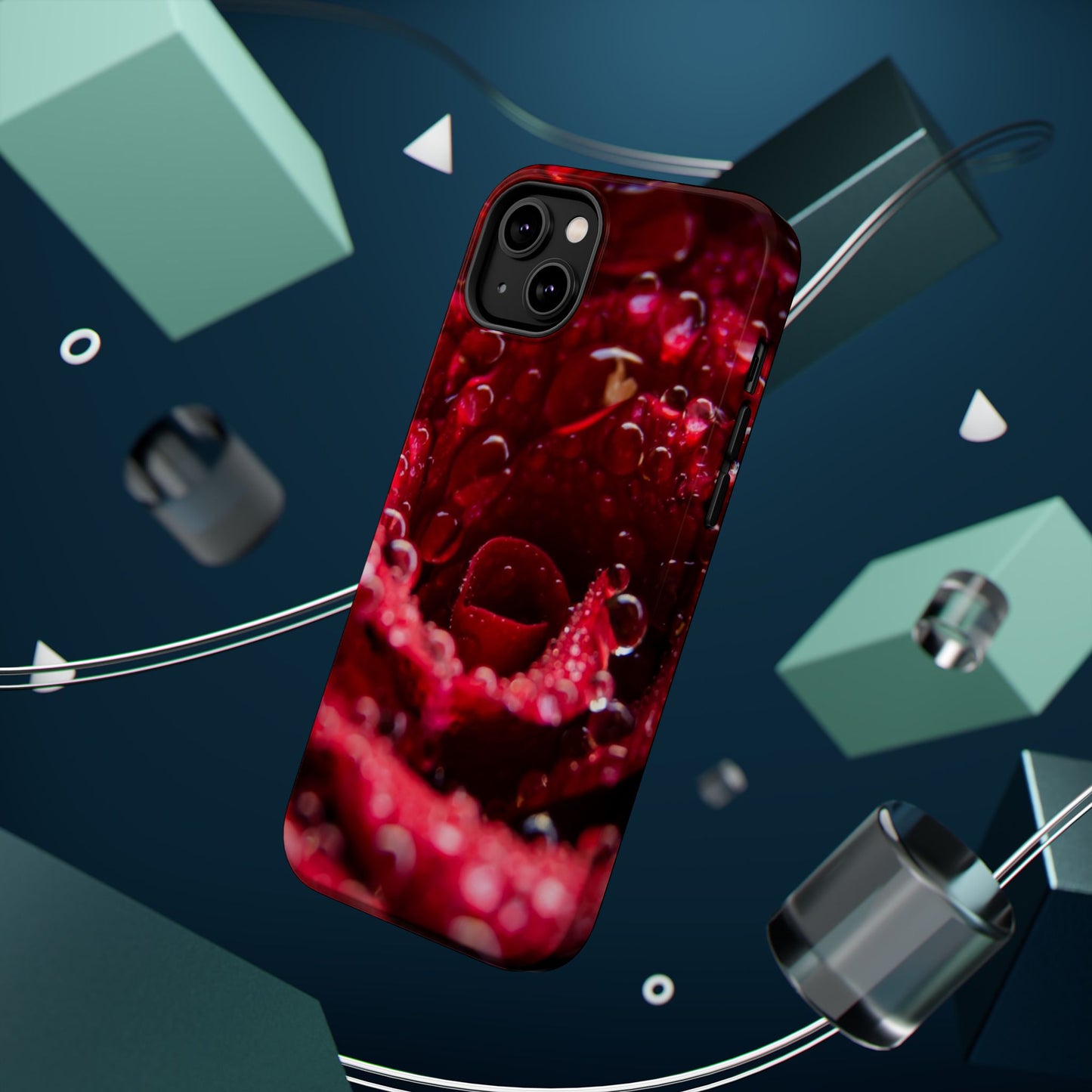 Rose Flower Nature MagSafe® iPhone Tough Case Dual Layer Robust