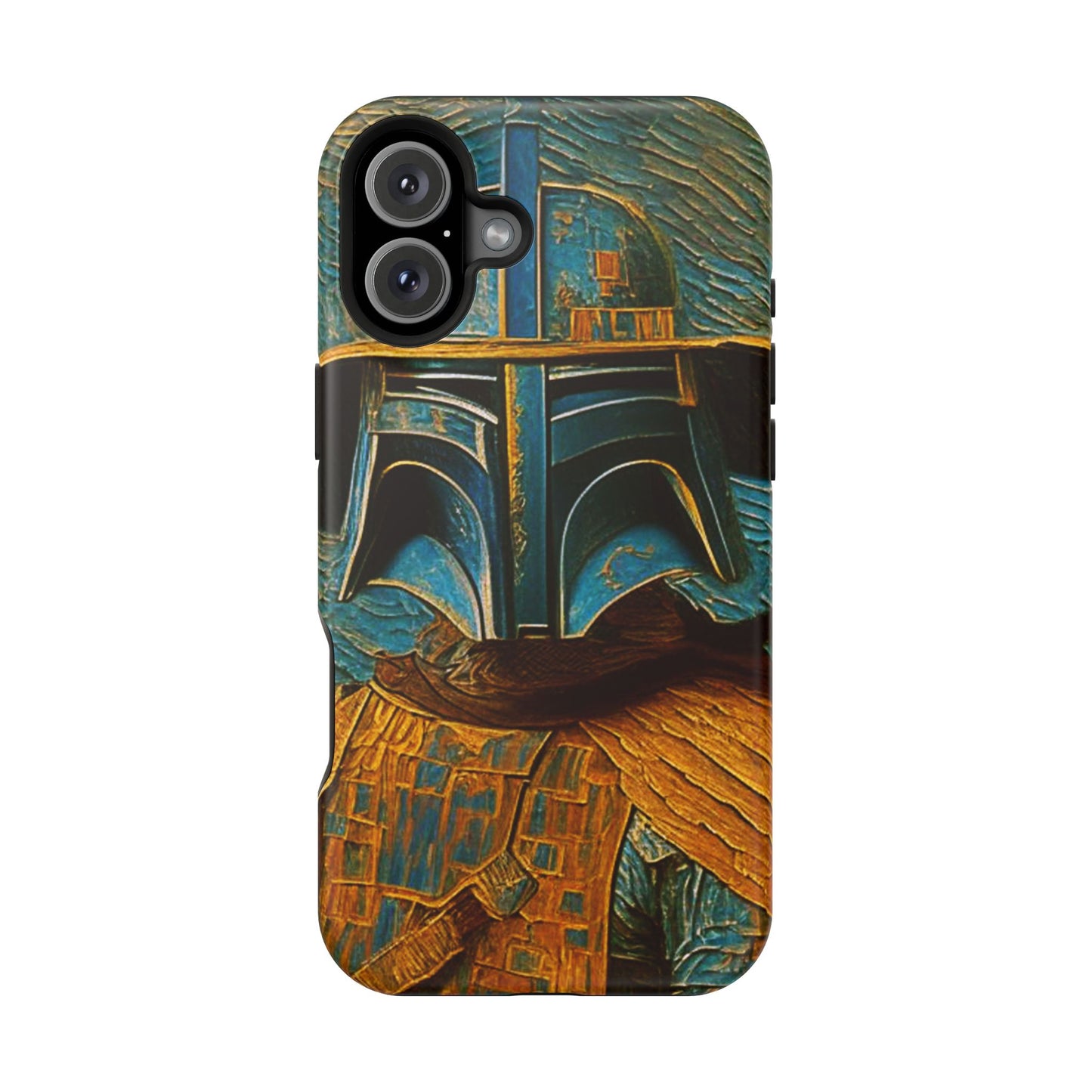 Mandalorian Art MagSafe® iPhone Tough Case Dual Layer Robust