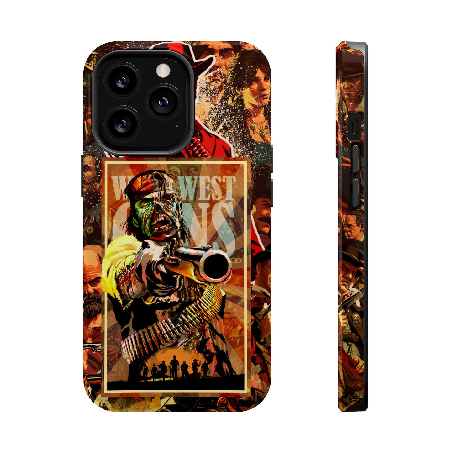 Red Dead Redemption MagSafe® iPhone Tough Case Dual Layer Robust
