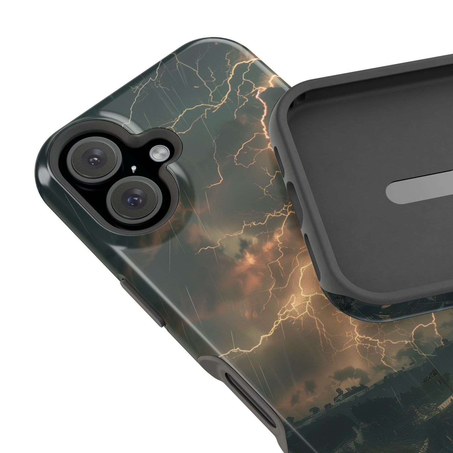 Storm Nature MagSafe® iPhone Tough Case Dual Layer Robust