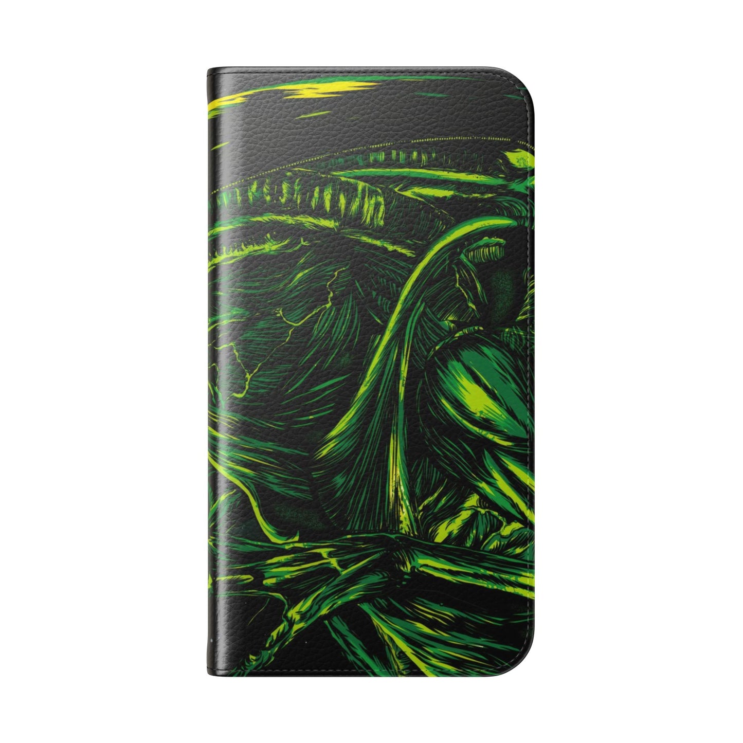 Alien iPhone & Samsung Flip Case