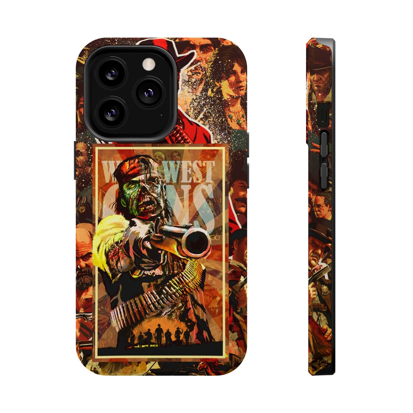 Red Dead Redemption MagSafe® iPhone Tough Case Dual Layer Robust