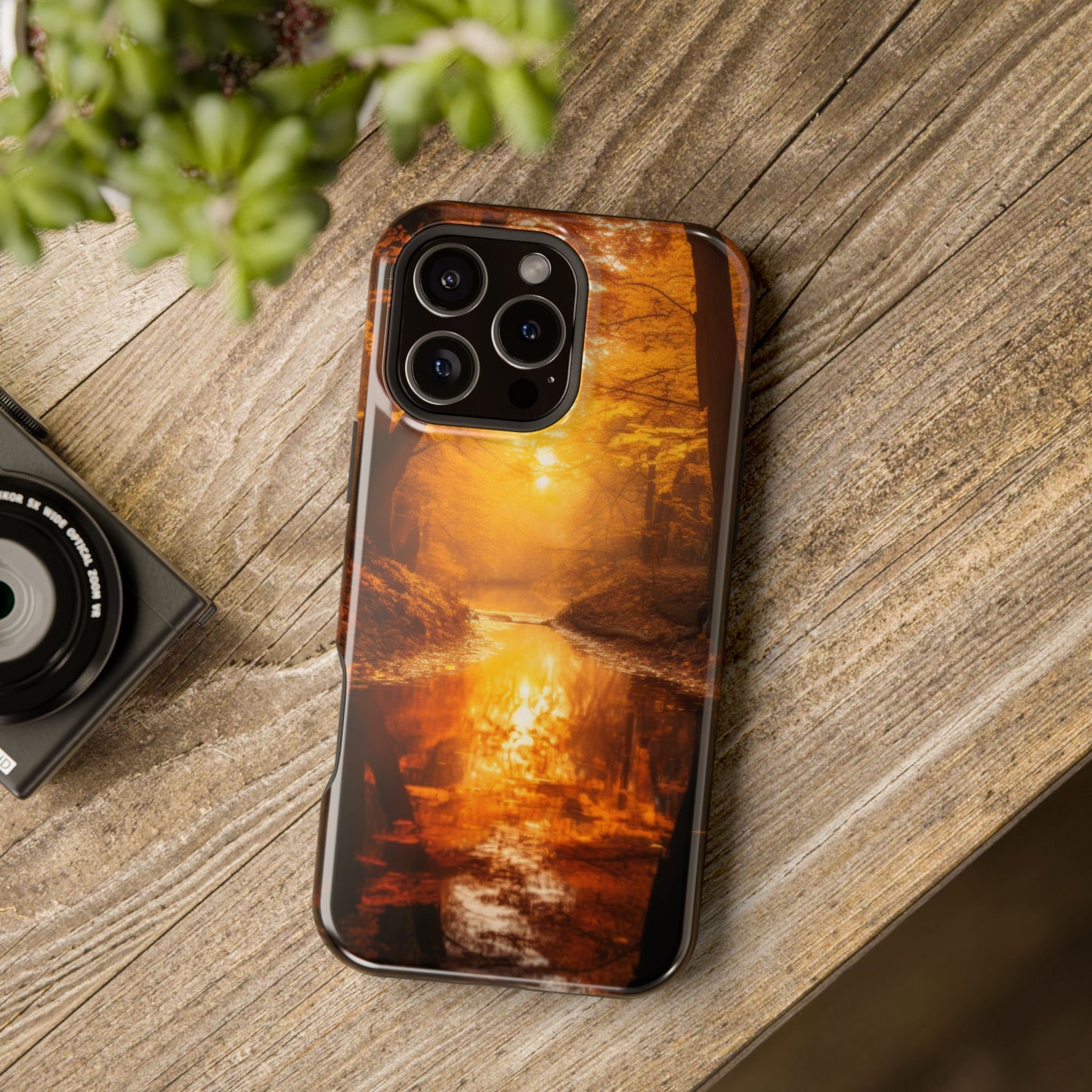 Summer Nature MagSafe® iPhone Tough Case Dual Layer Robust