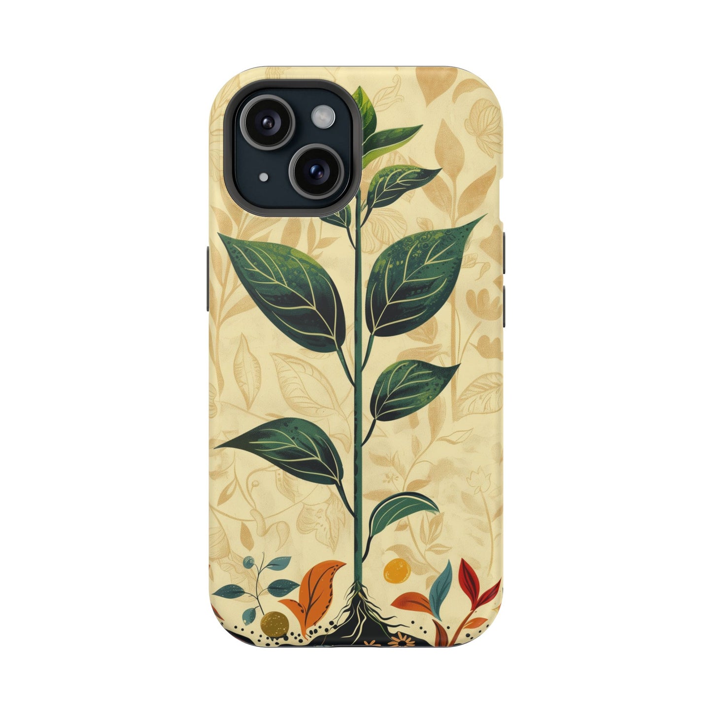 Plant Nature MagSafe® iPhone Tough Case Dual Layer Robust