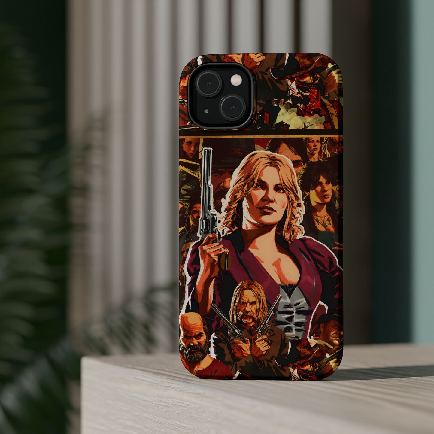 Red Dead Redemption MagSafe® iPhone Tough Case Dual Layer Robust