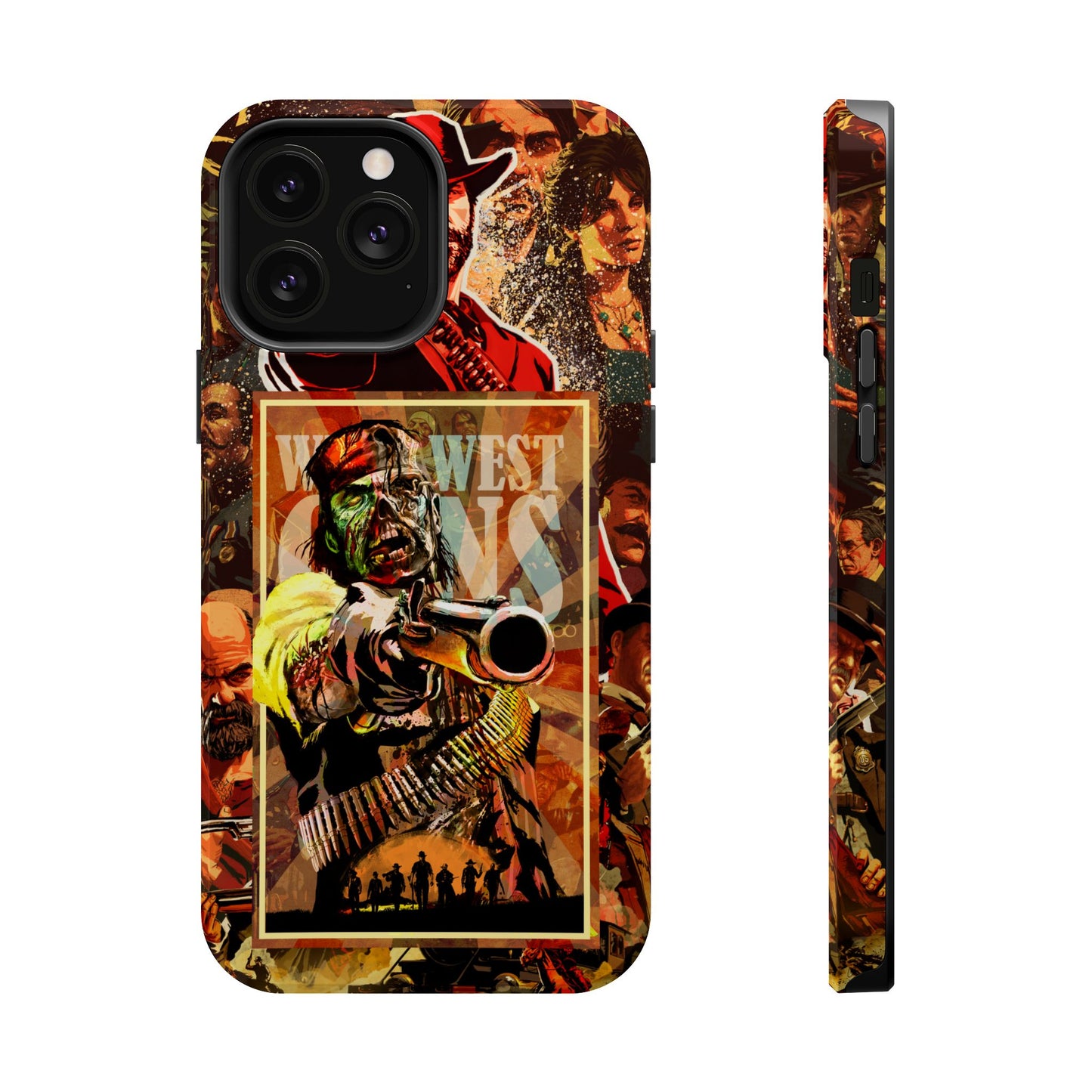 Red Dead Redemption MagSafe® iPhone Tough Case Dual Layer Robust