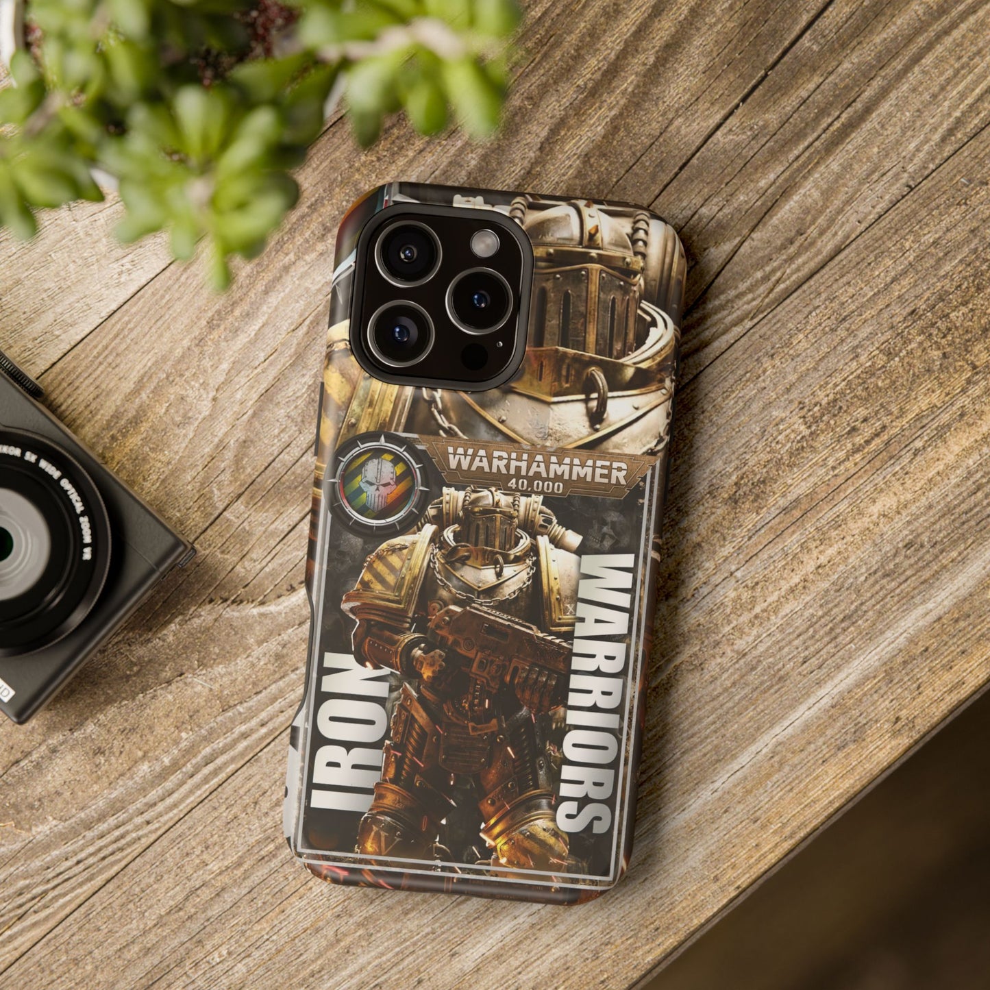 Warhammer Iron Warriors MagSafe® iPhone Tough Case Dual Layer Robust