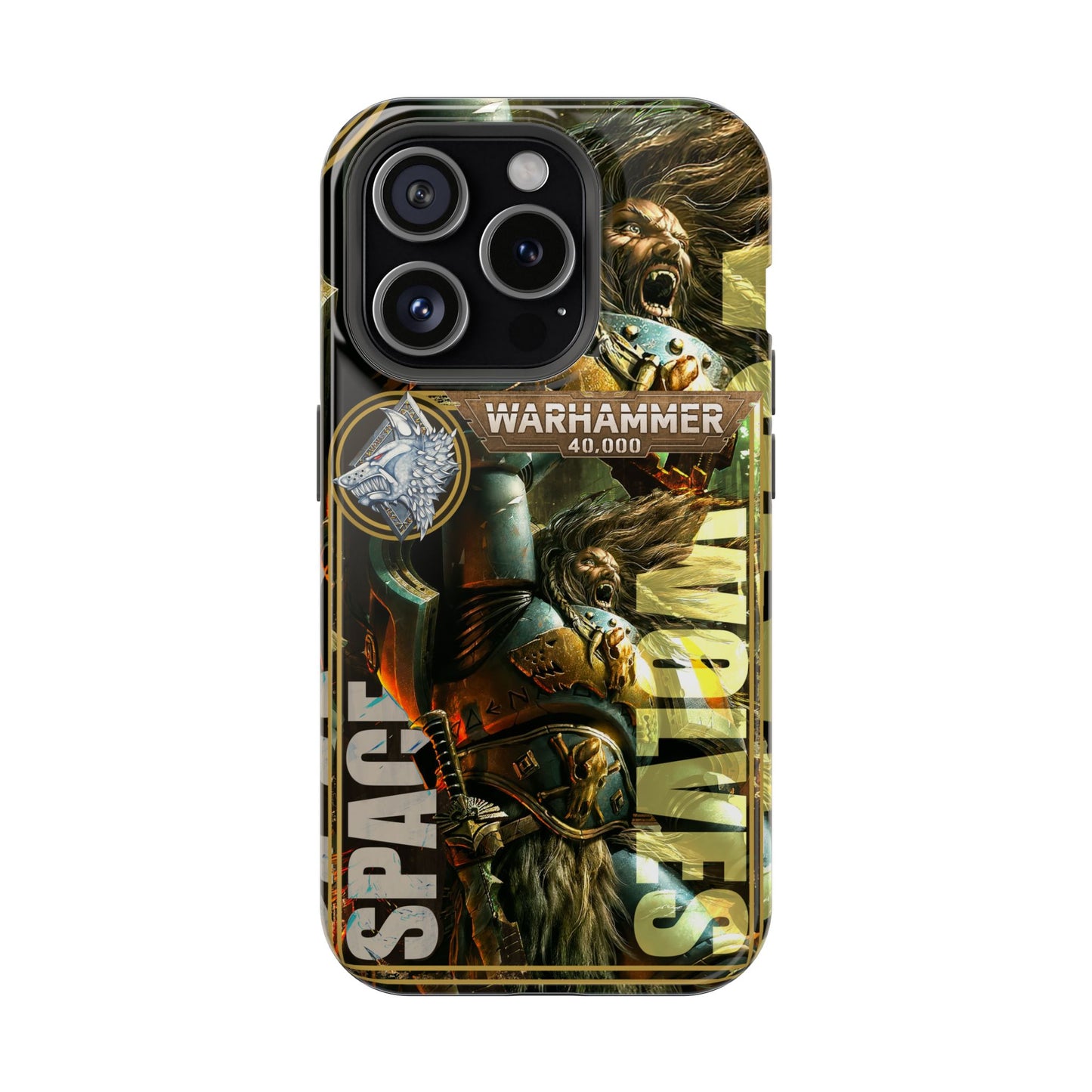 Warhammer Space Wolves MagSafe® iPhone Tough Case Dual Layer Robust