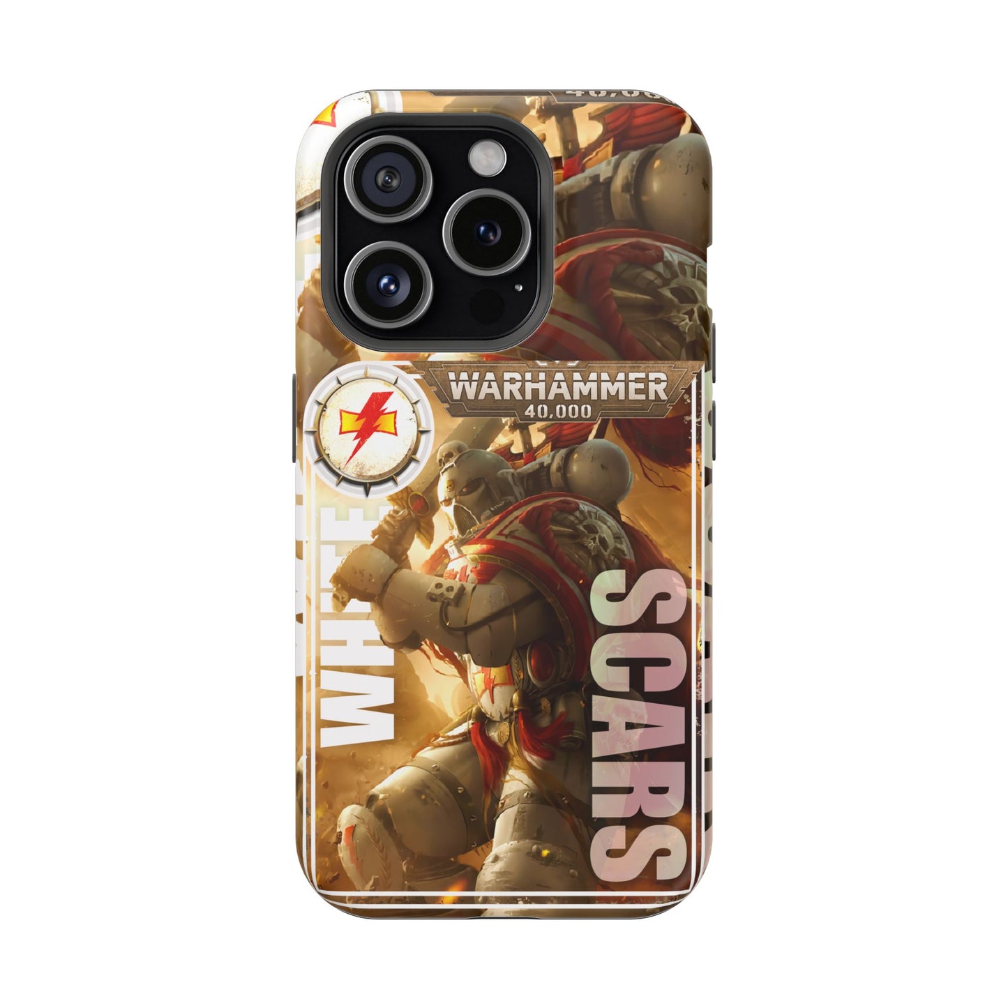 Warhammer White Scars MagSafe® iPhone Tough Case Dual Layer Robust