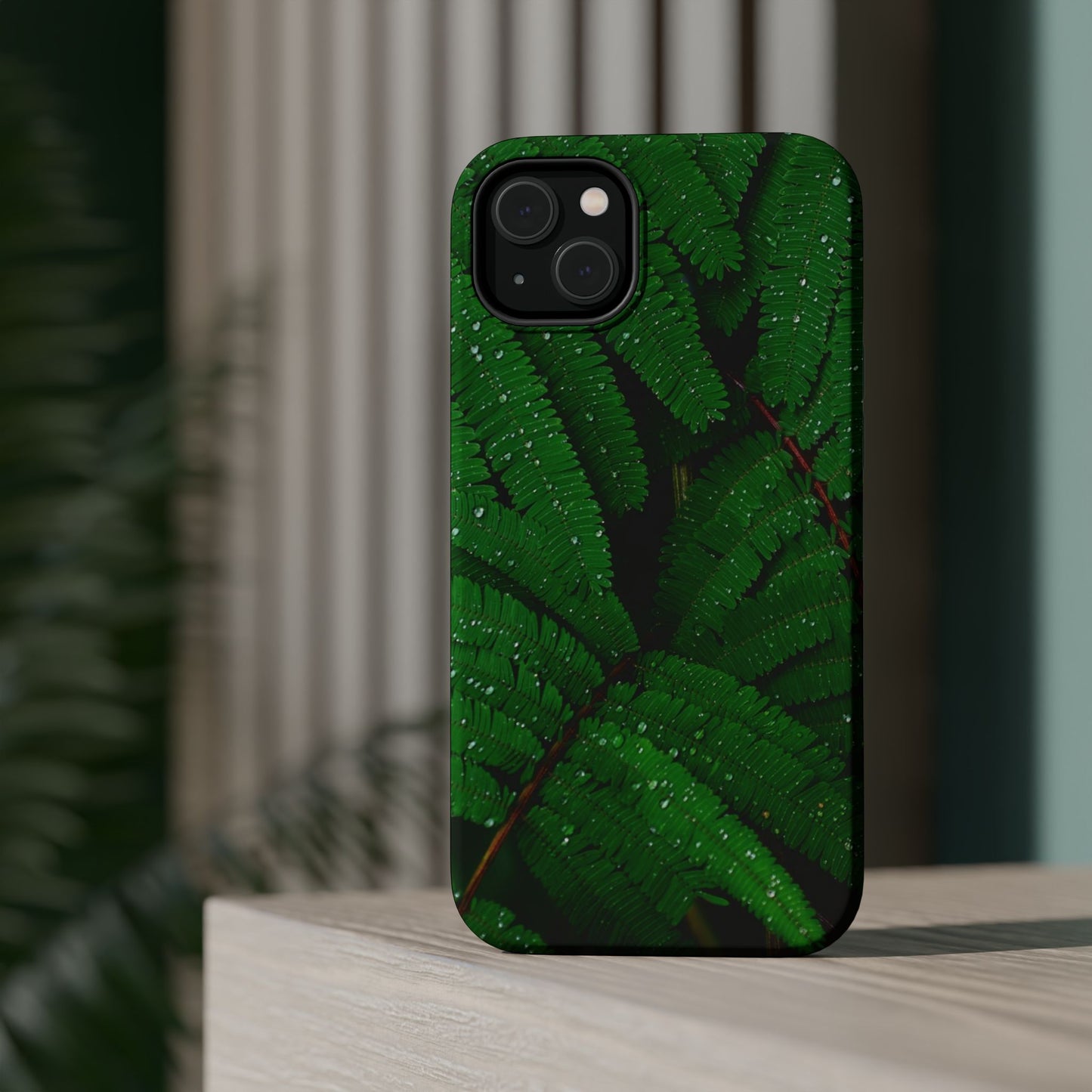 Leaf Marbles Nature MagSafe® iPhone Tough Case Dual Layer Robust