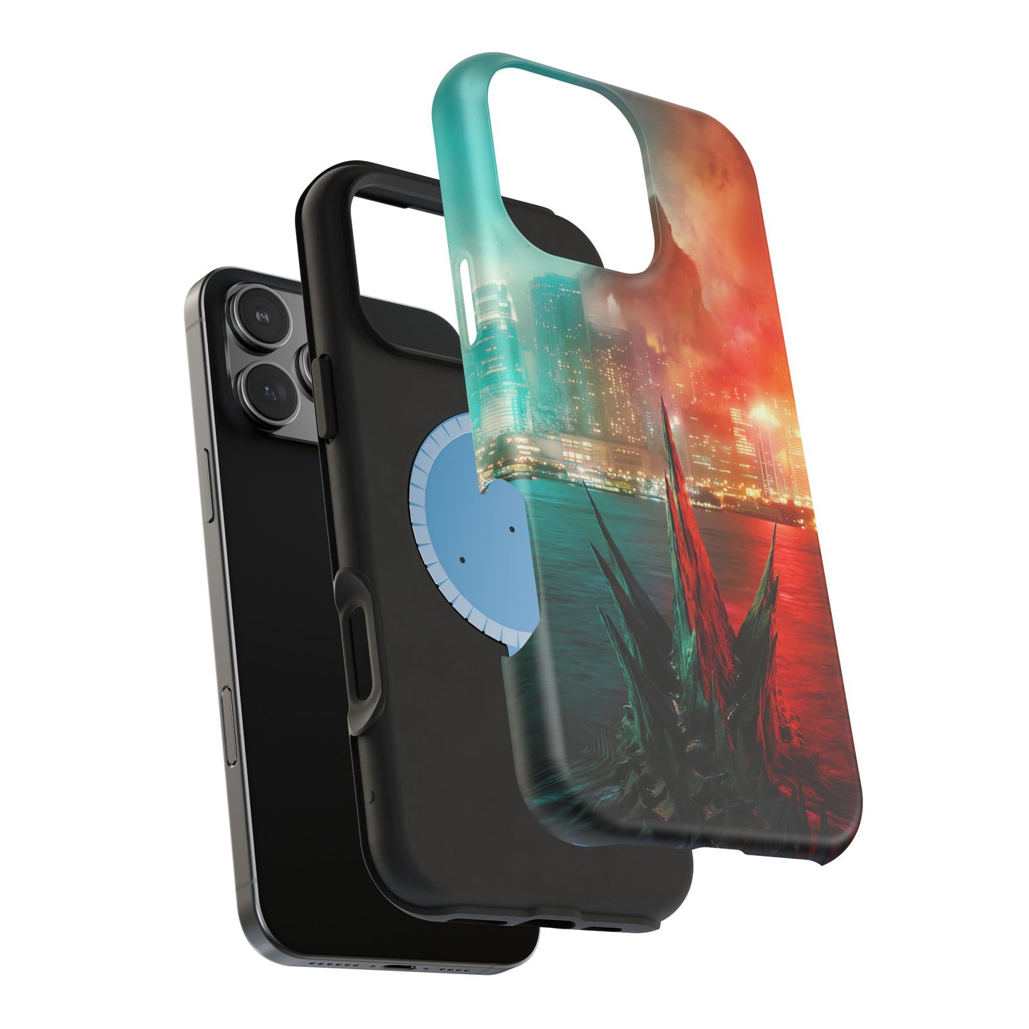 Godzilla Vs Kong MagSafe® iPhone Tough Case Dual Layer Robust