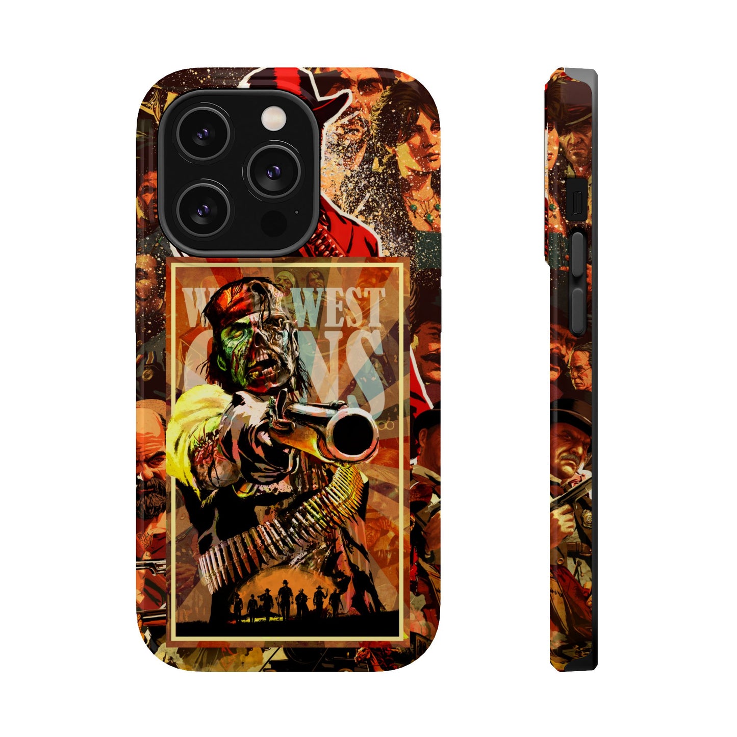 Red Dead Redemption MagSafe® iPhone Tough Case Dual Layer Robust